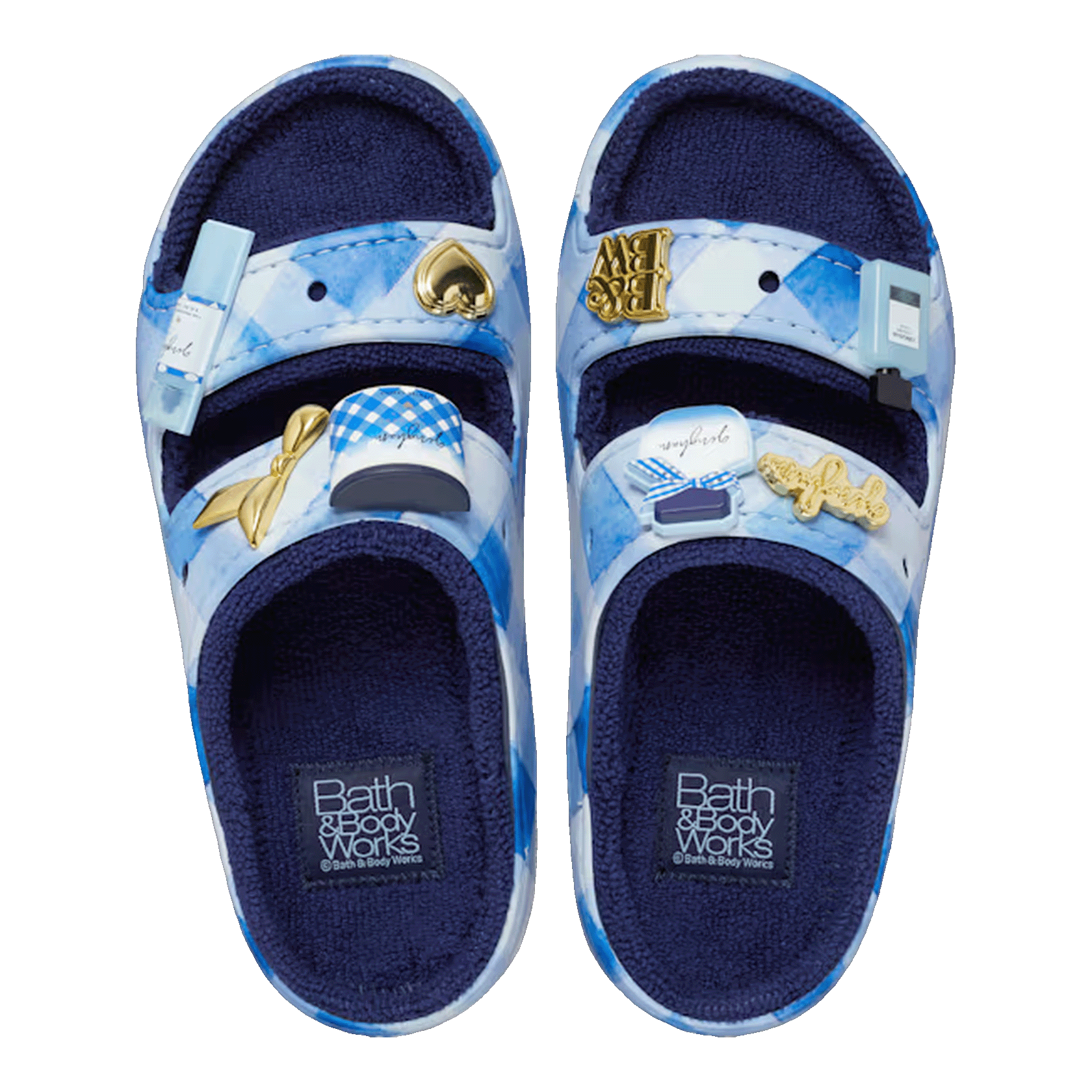 Crocs Cozzzy Sandal Bath & Body Works Blue Multi Oben