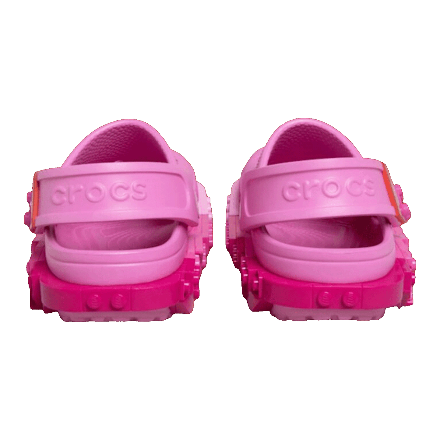 Crocs Creativity Clog LEGO Taffy Pink (Kids) Back 213812-6SW / 211874-6SW