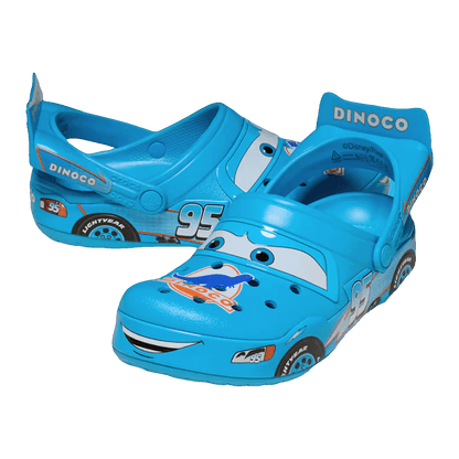 Crocs Crocband Clog Cars Lightning McQueen Dinoco (Kids) Side