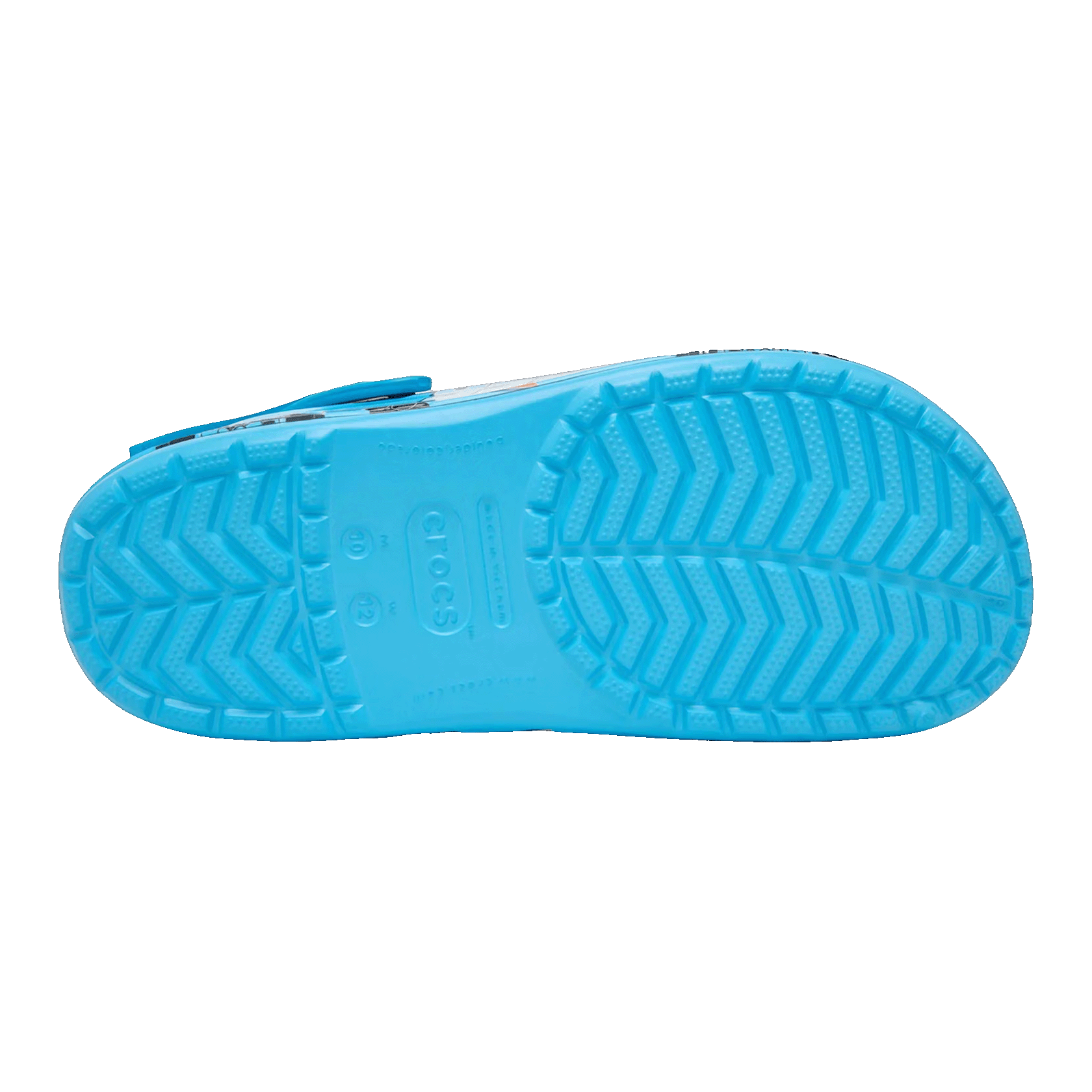 Crocs Crocband Clog Cars Lightning McQueen Dinoco (Kids) Sohle