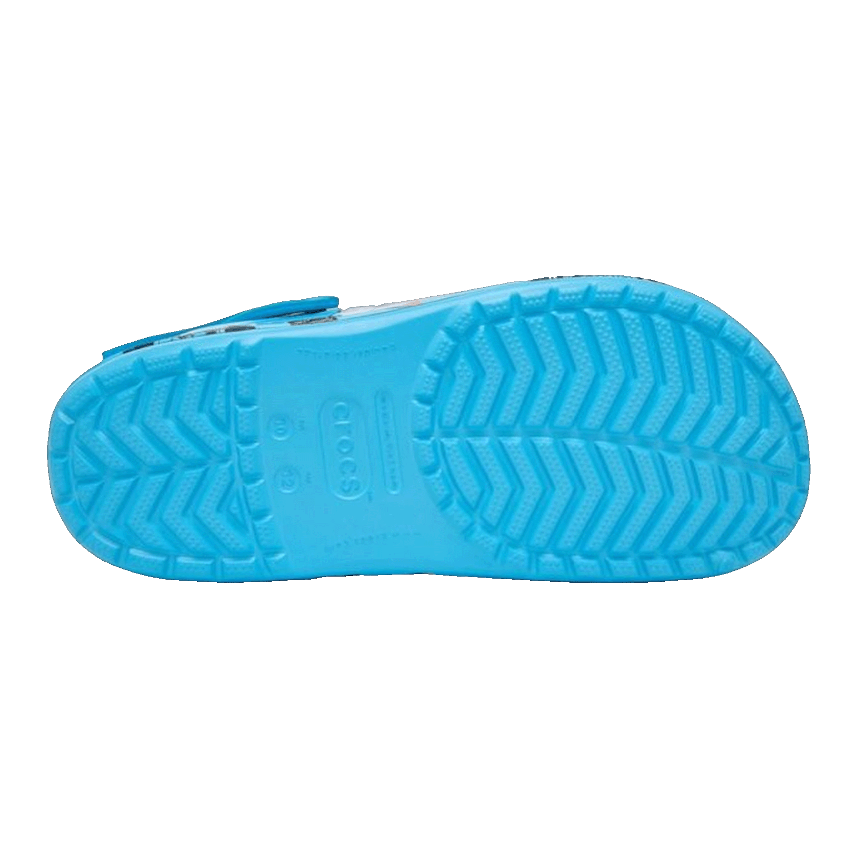 Crocs Crocband Clog Cars Lightning McQueen Dinoco Sohle