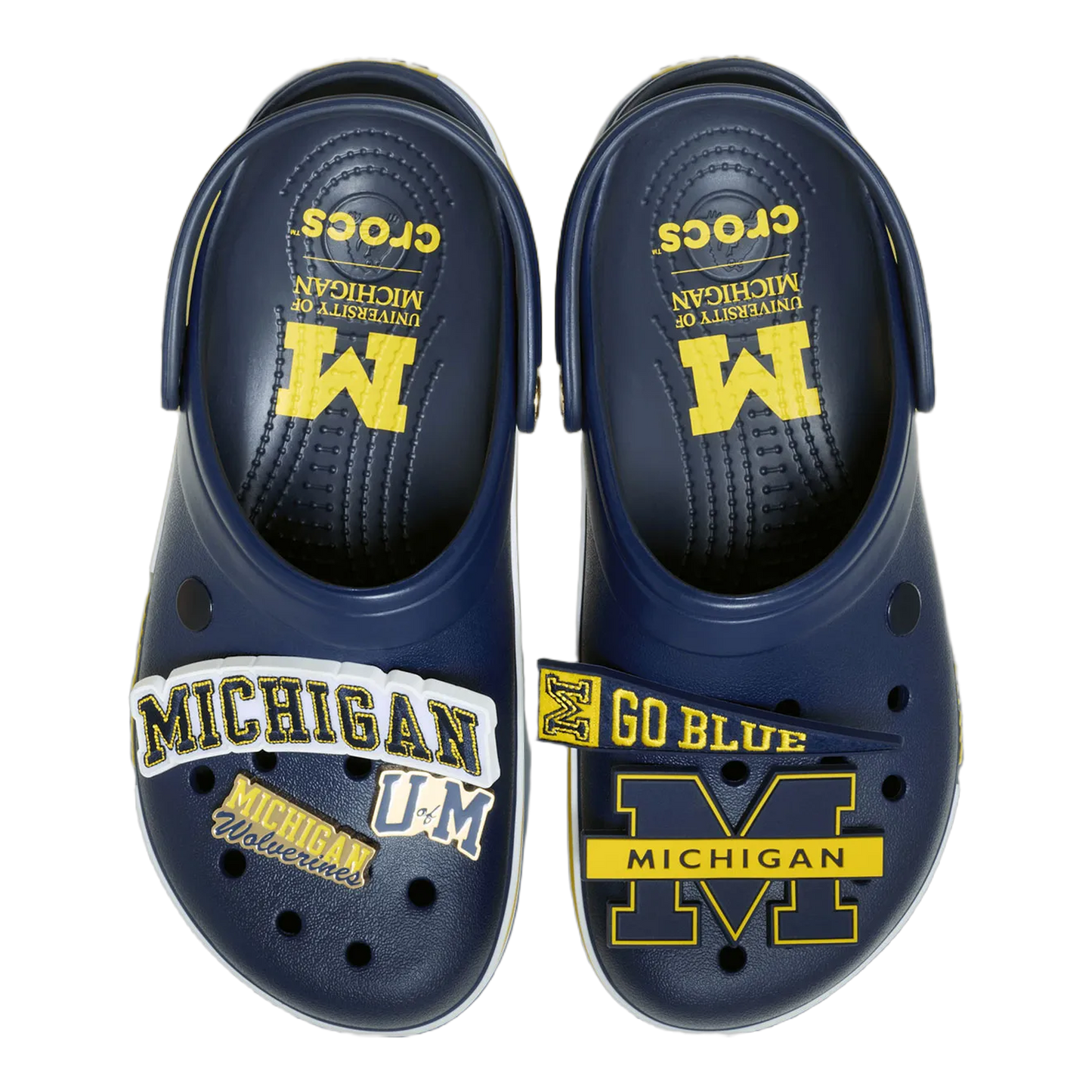 Crocs Crocband Clog Michigan Wolverines Oben 213568-90H
