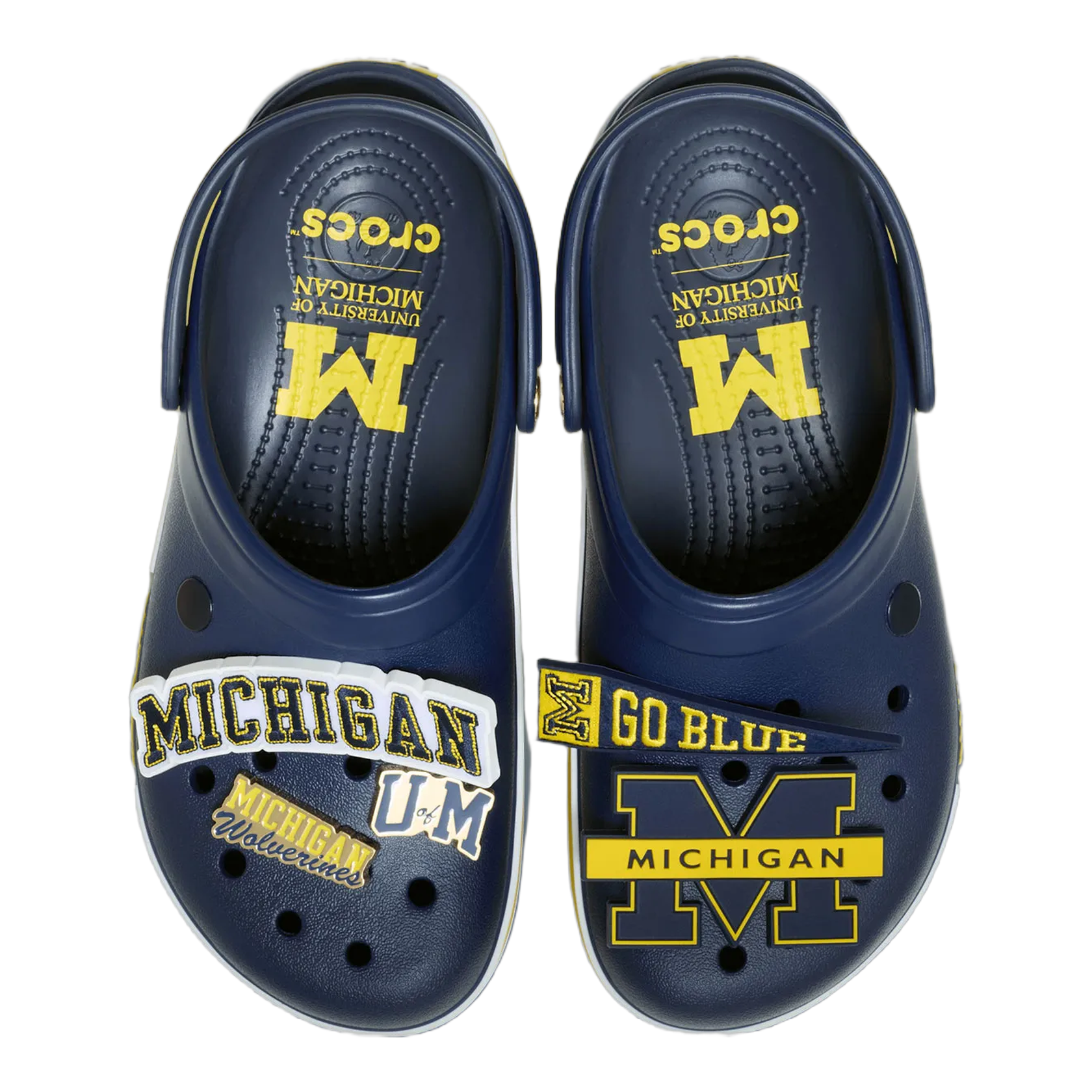 Crocs Crocband Clog Michigan Wolverines Oben 213568-90H