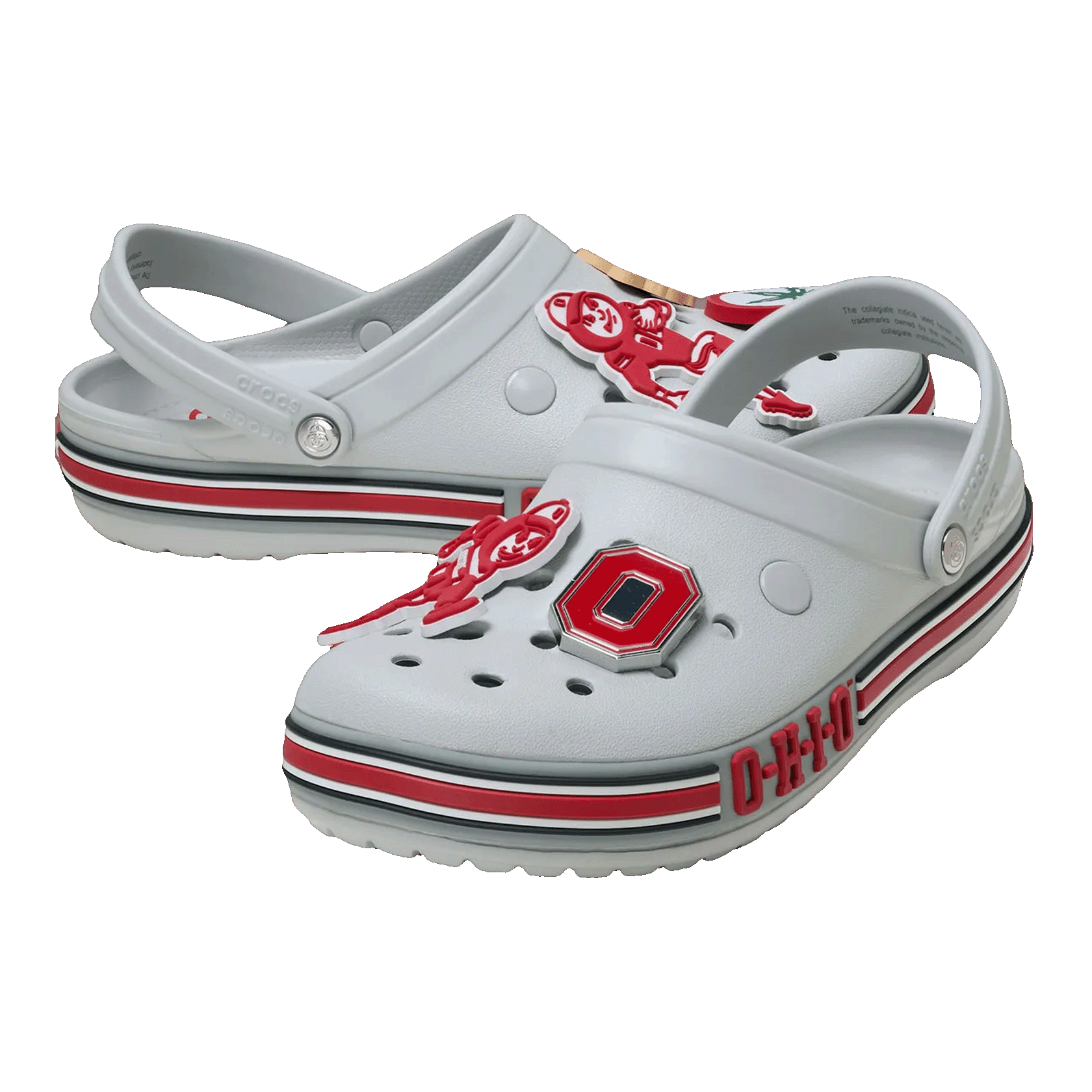 Crocs Crocband Clog Ohio State Buckeyes Side 213566-90H