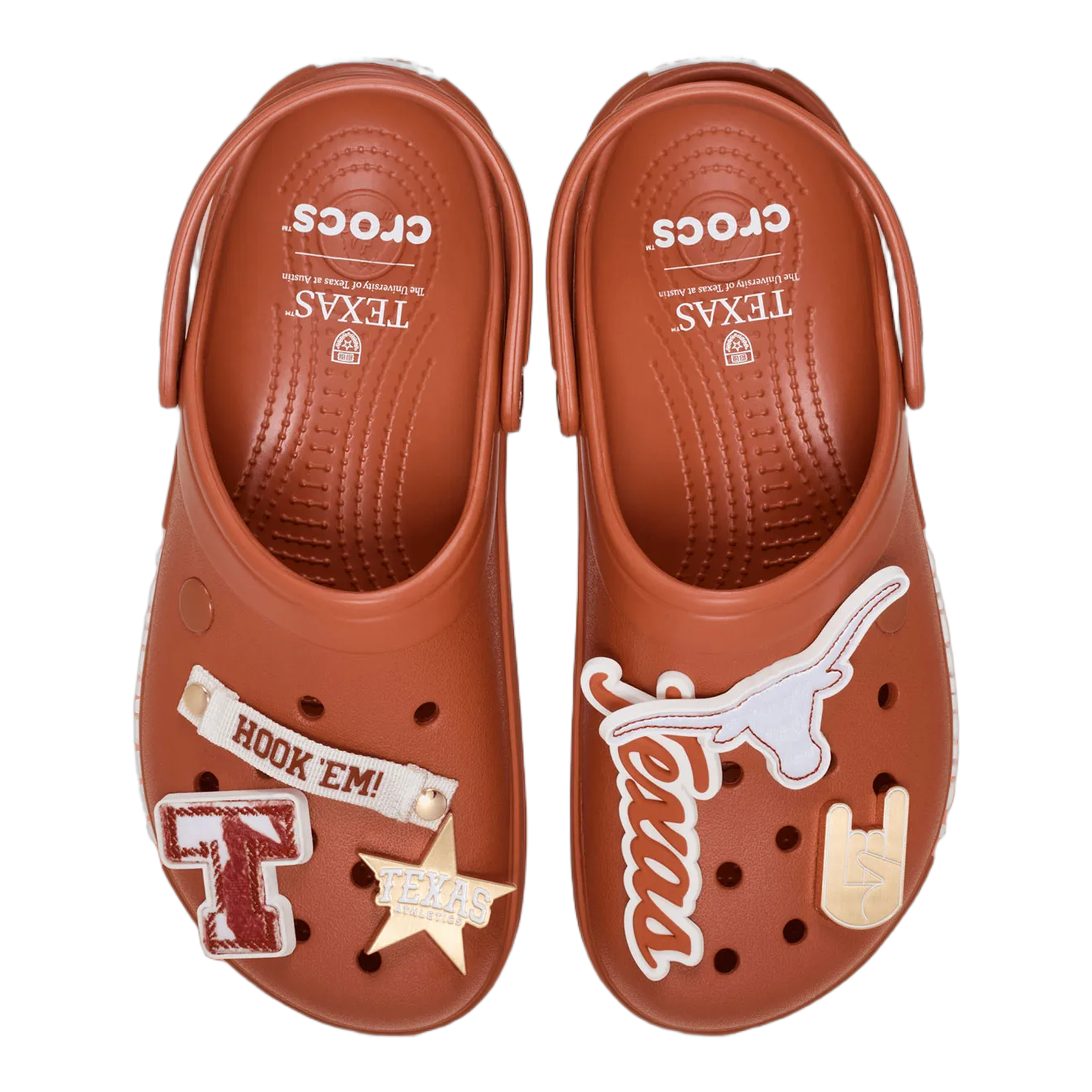 Crocs Crocband Clog Texas Longhorns Oben 213571-90H