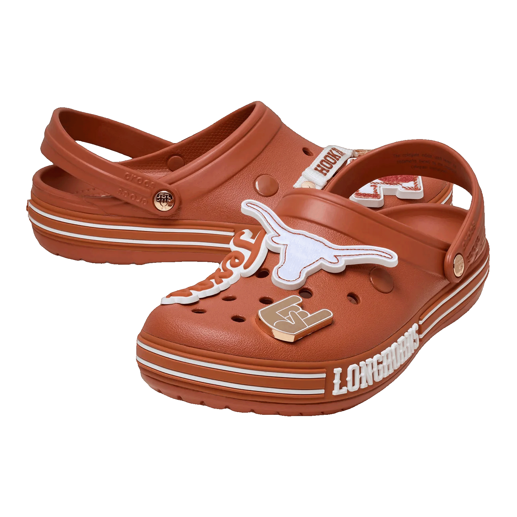 Crocs Crocband Clog Texas Longhorns Side 213571-90H