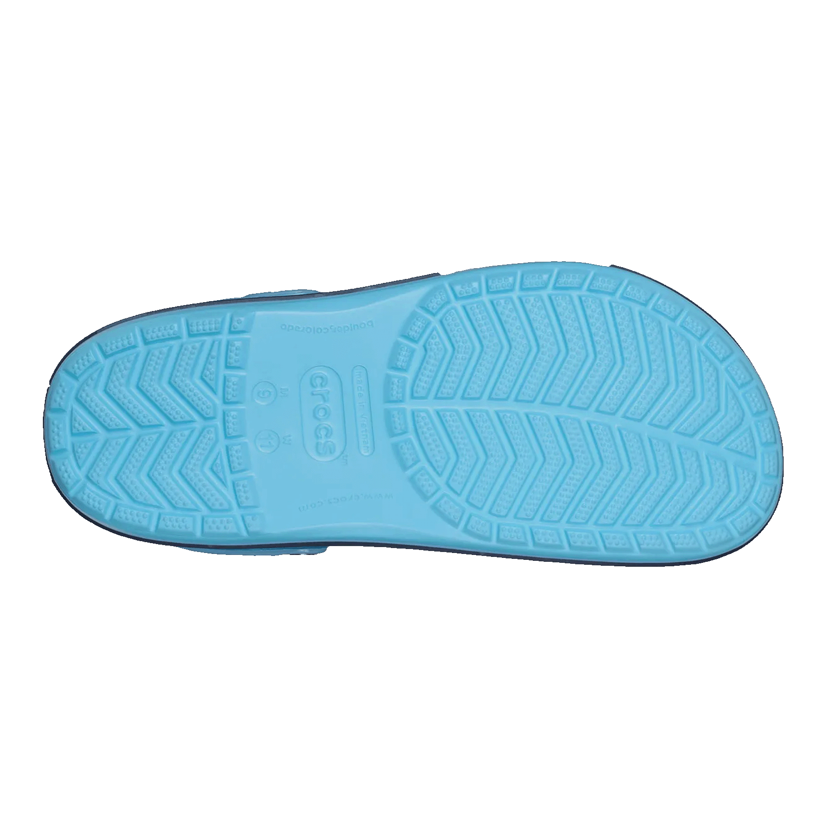 Crocs Crocband Clog UNC Tar Heels Sohle 213573-90H