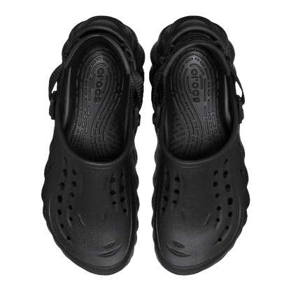 Crocs Echo Clog Black Oben