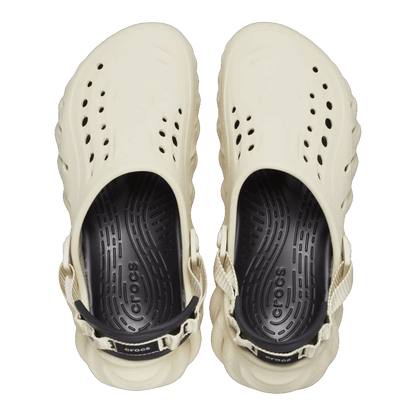 Crocs Echo Clog Bone Black Oben