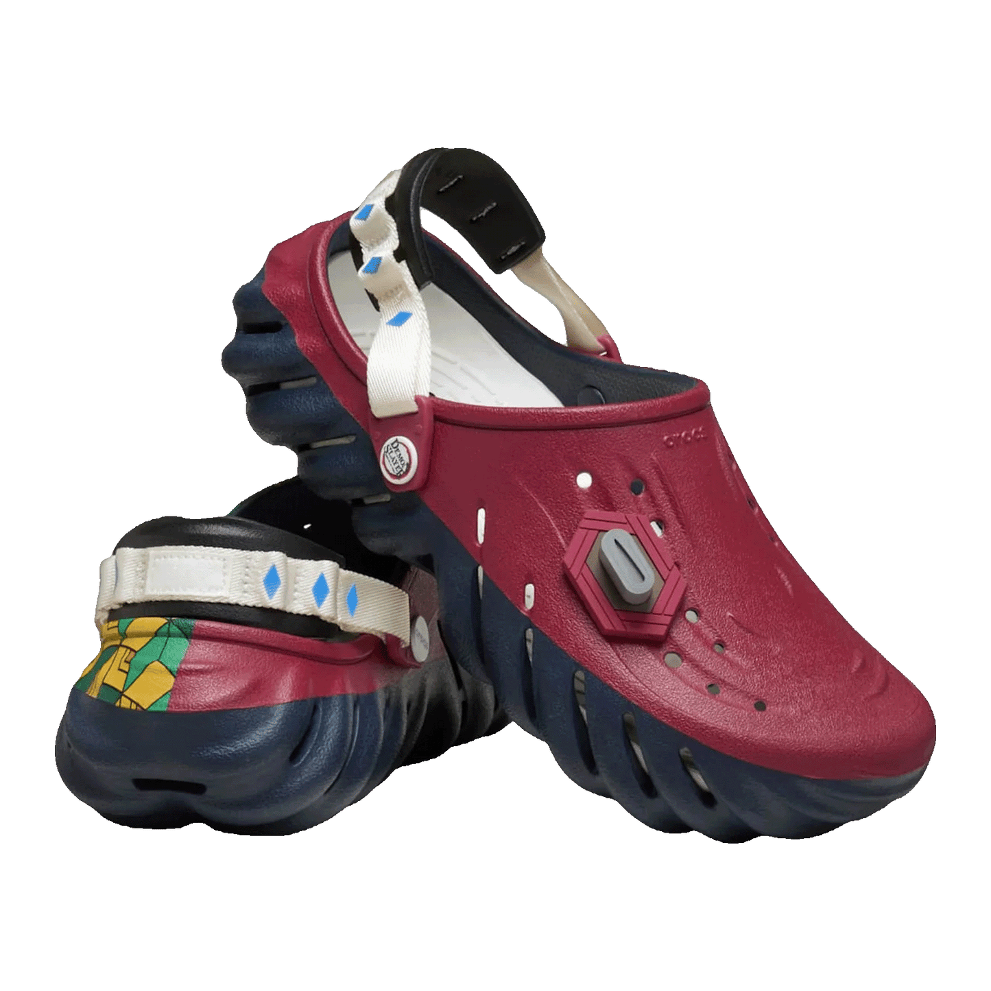 Crocs Echo Clog Demon Slayer Giyu Tomioka Side