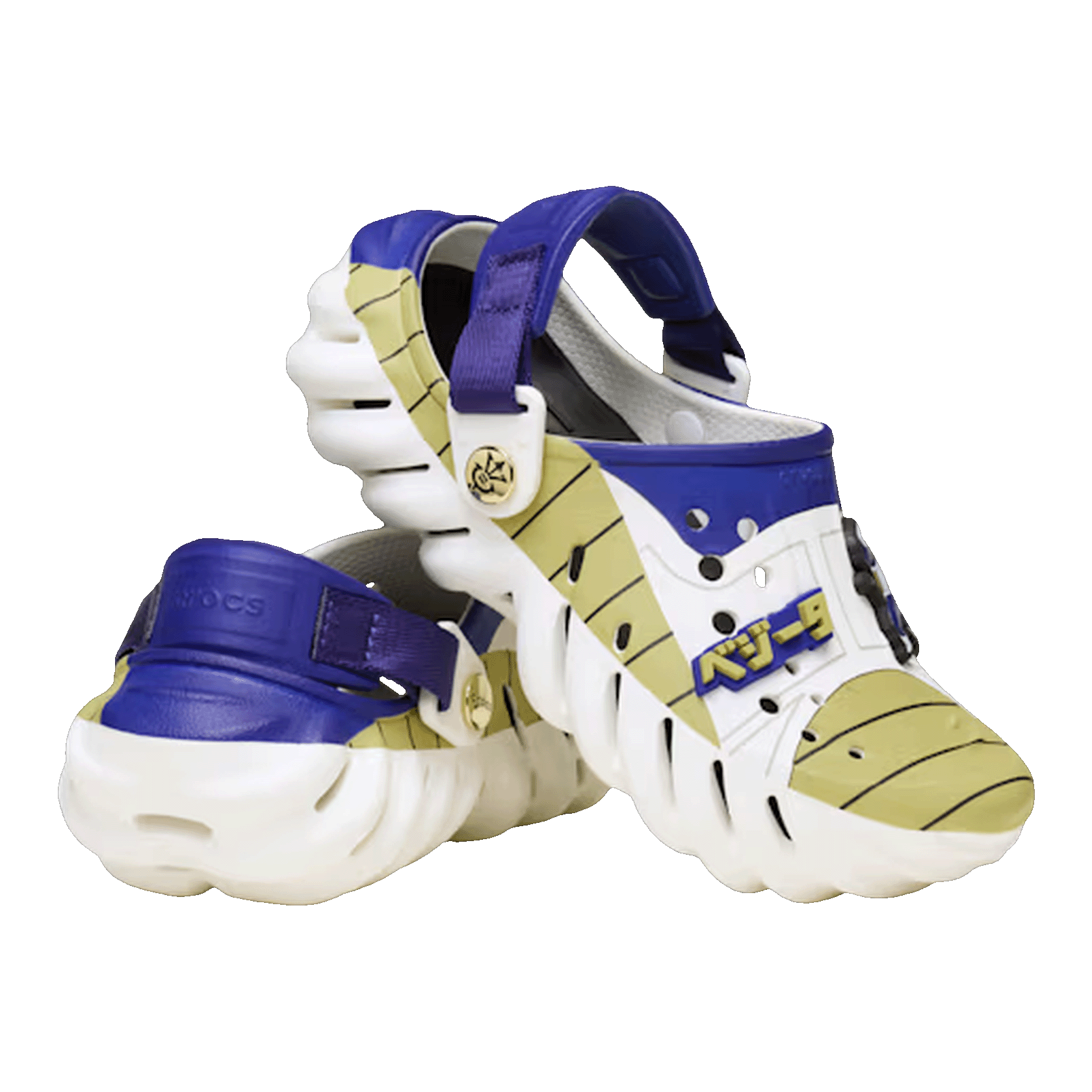 Crocs Echo Clog Dragon Ball Z Vegeta (Kids) Side