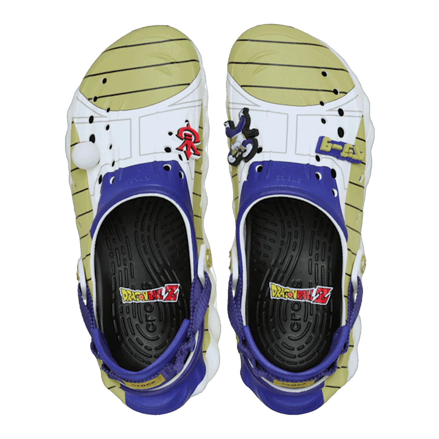 Crocs Echo Clog Dragon Ball Z Vegeta Oben