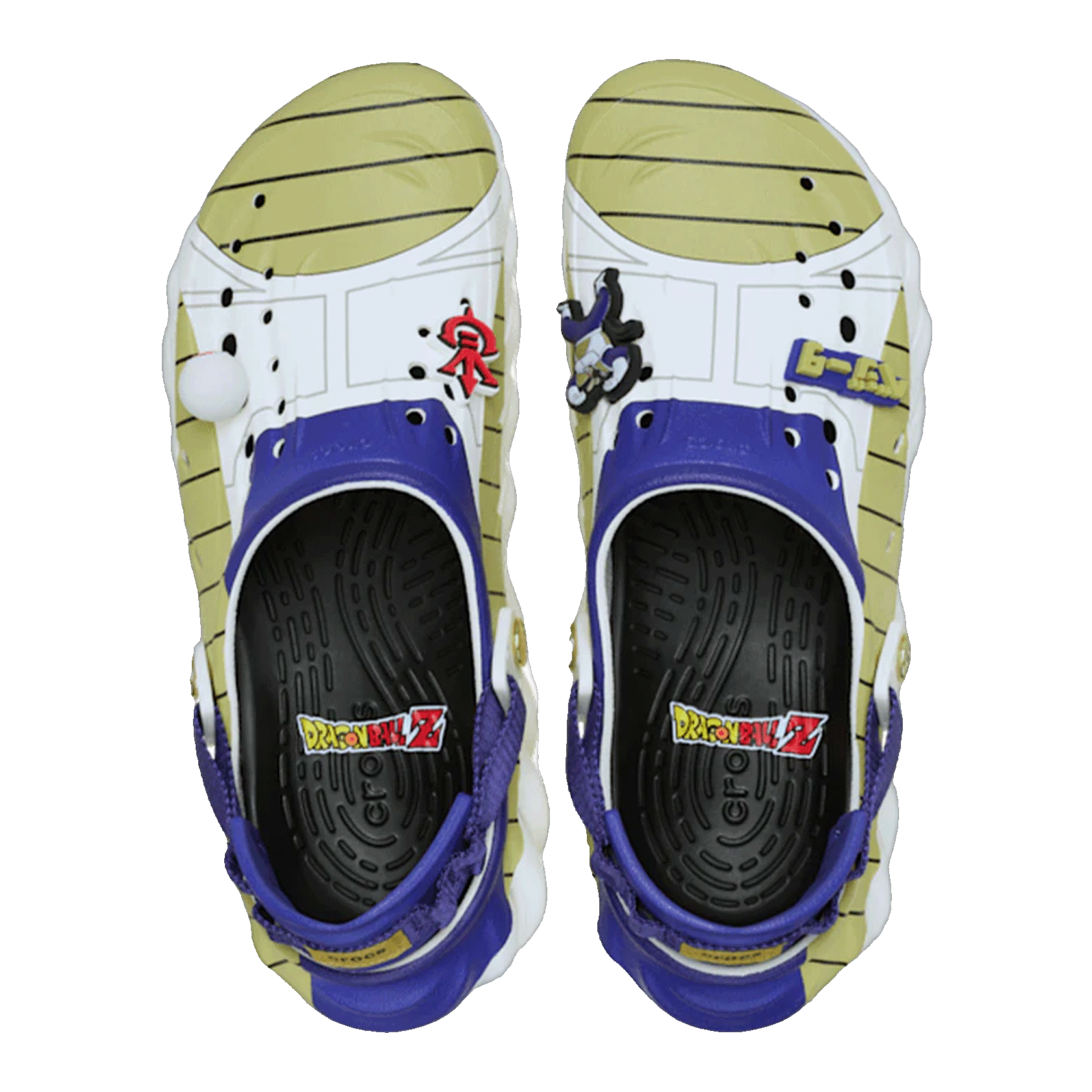 Crocs Echo Clog Dragon Ball Z Vegeta Oben