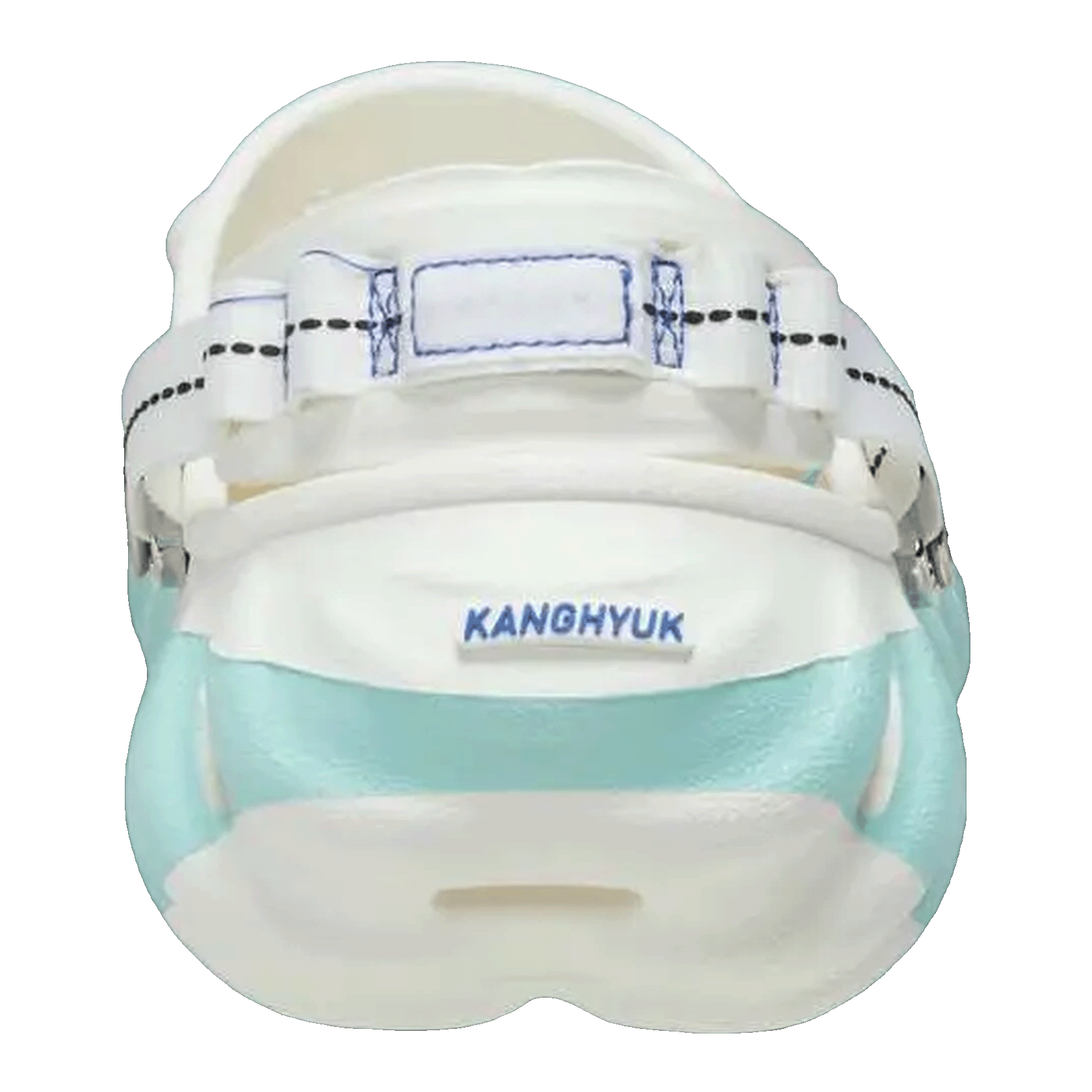 Crocs Echo Clog Kanghyuk White Blue Back