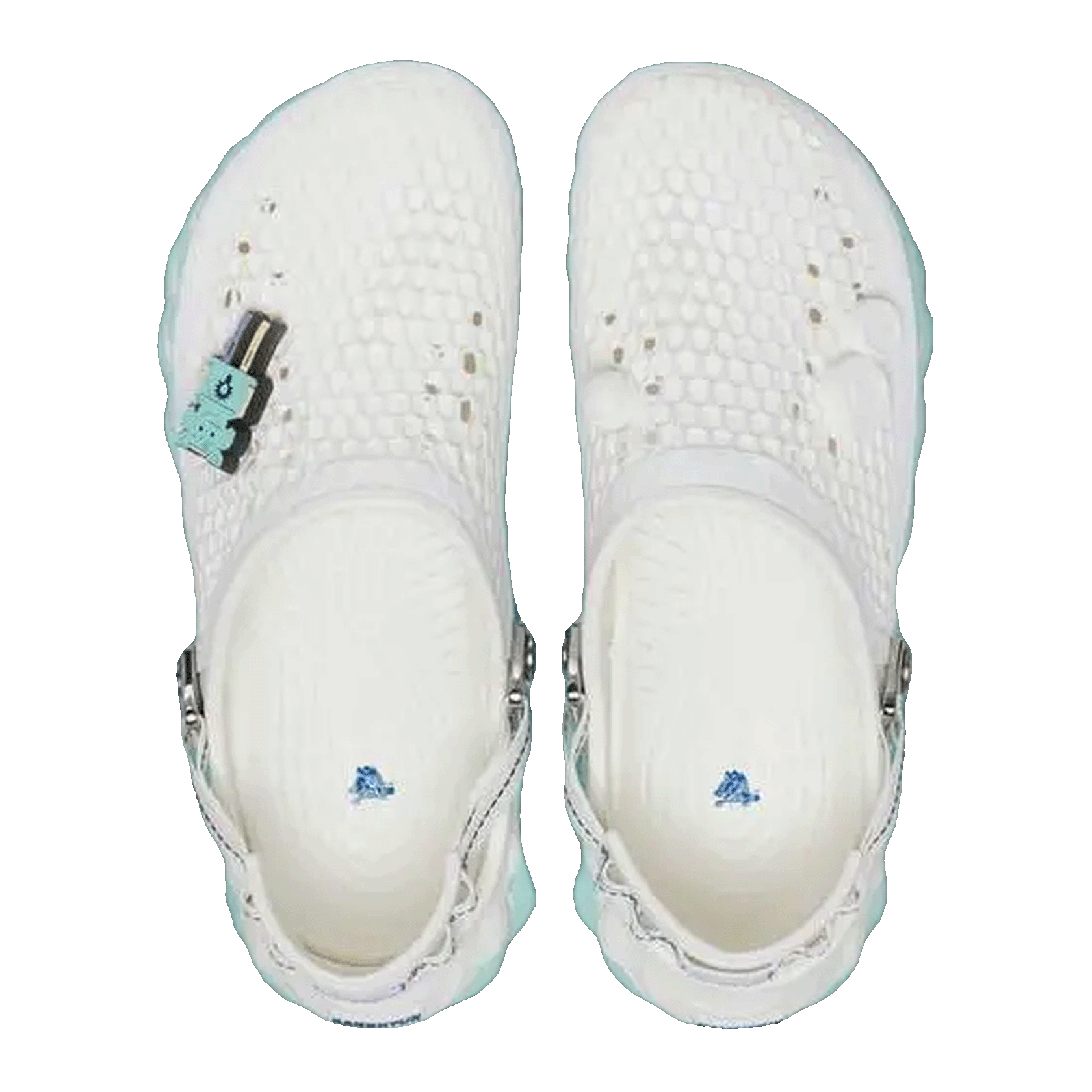 Crocs Echo Clog Kanghyuk White Blue Oben