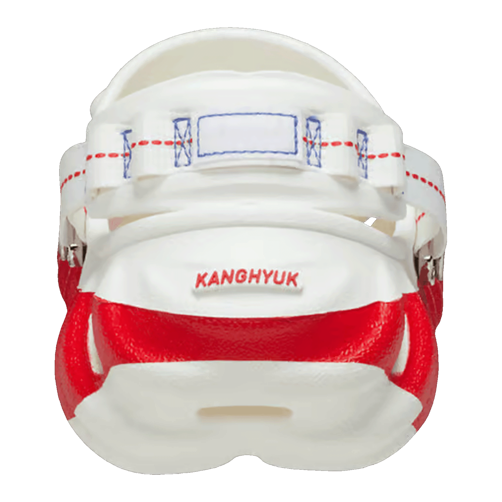 Crocs Echo Clog Kanghyuk White Red Back