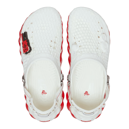 Crocs Echo Clog Kanghyuk White Red Oben