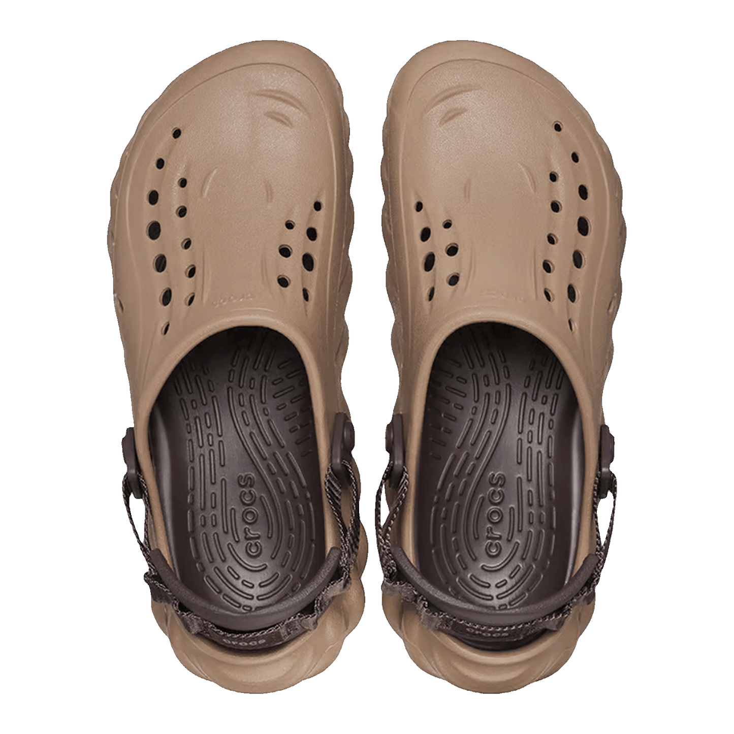 Crocs Echo Clog Latte Oben