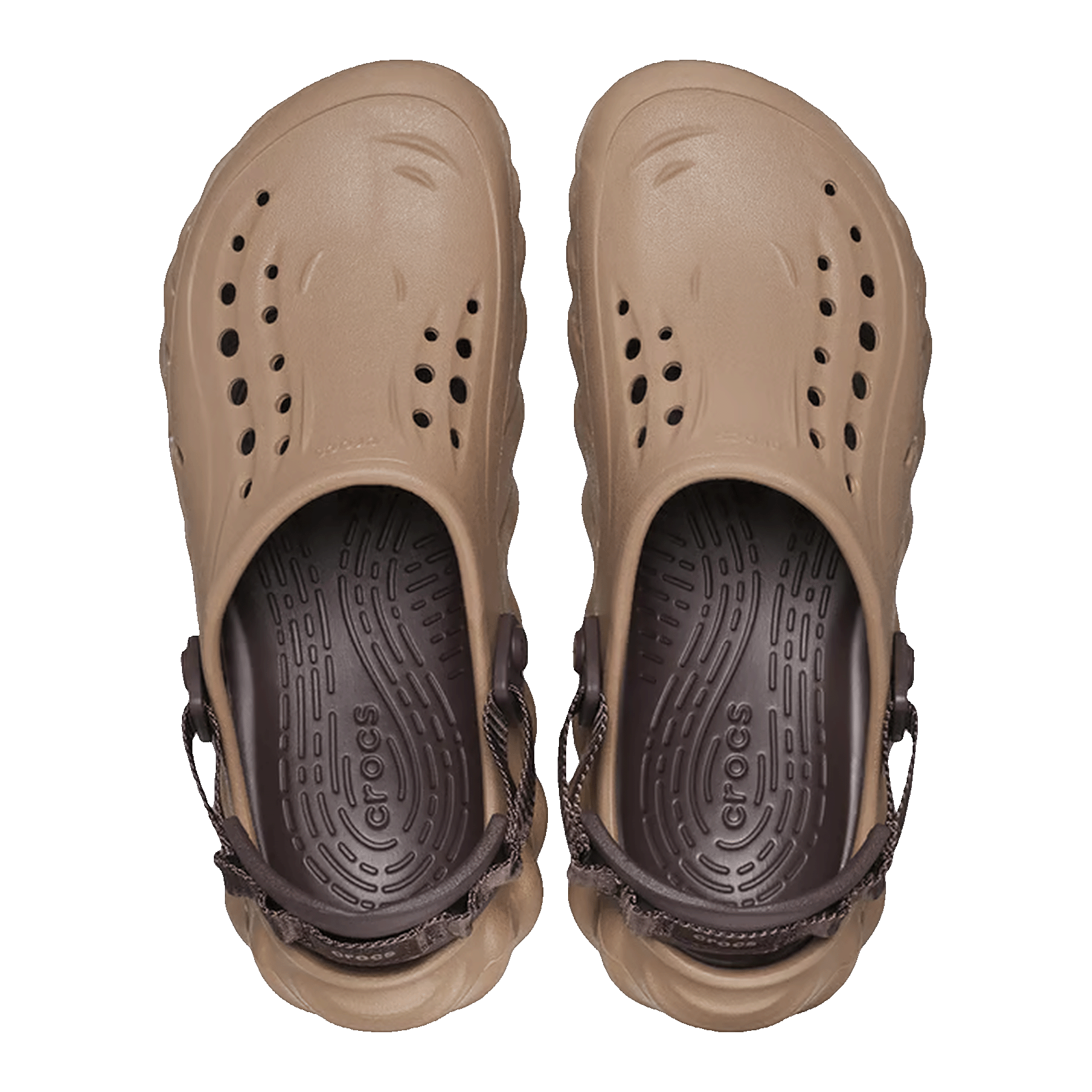 Crocs Echo Clog Latte Oben