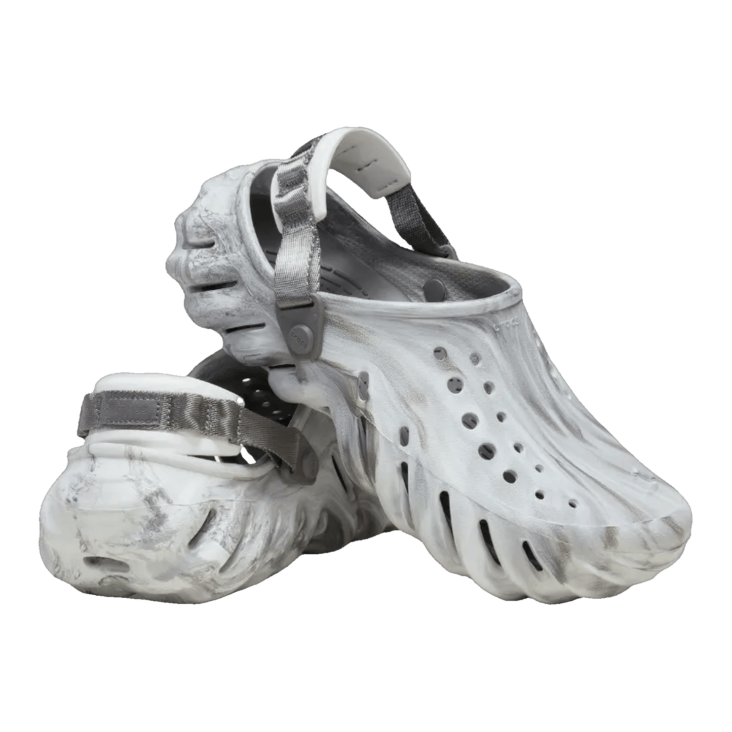 Crocs Echo Clog Marbled Moonlight Side