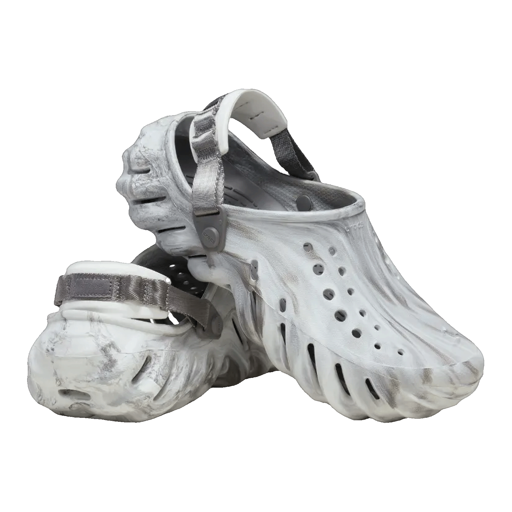 Crocs Echo Clog Marbled Moonlight Side