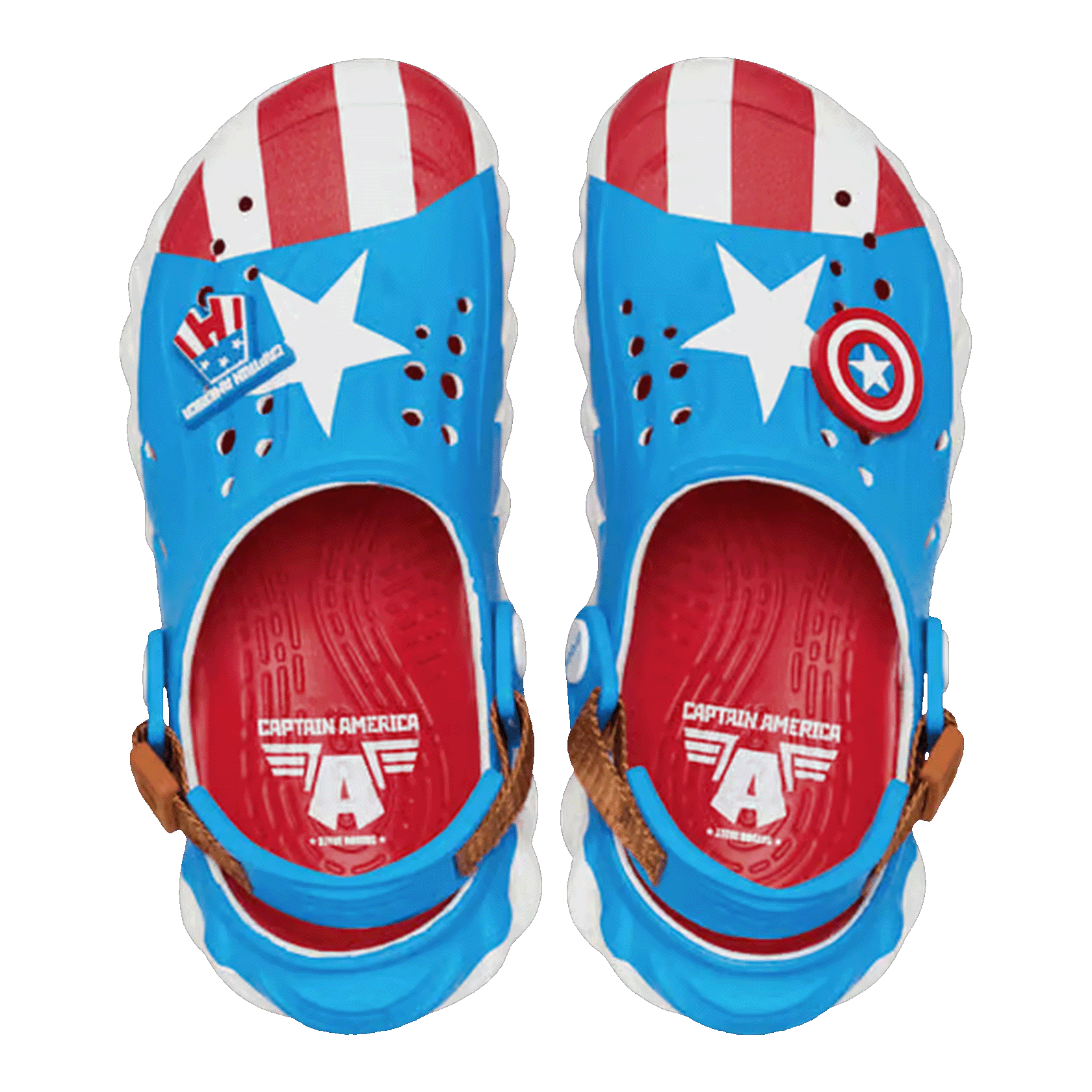 Crocs Echo Clog Marvel Captain America Steve Rogers (Kids) Oben