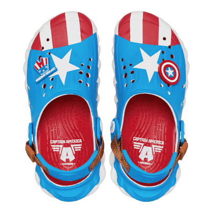Crocs Echo Clog Marvel Captain America Steve Rogers (Kids) Oben
