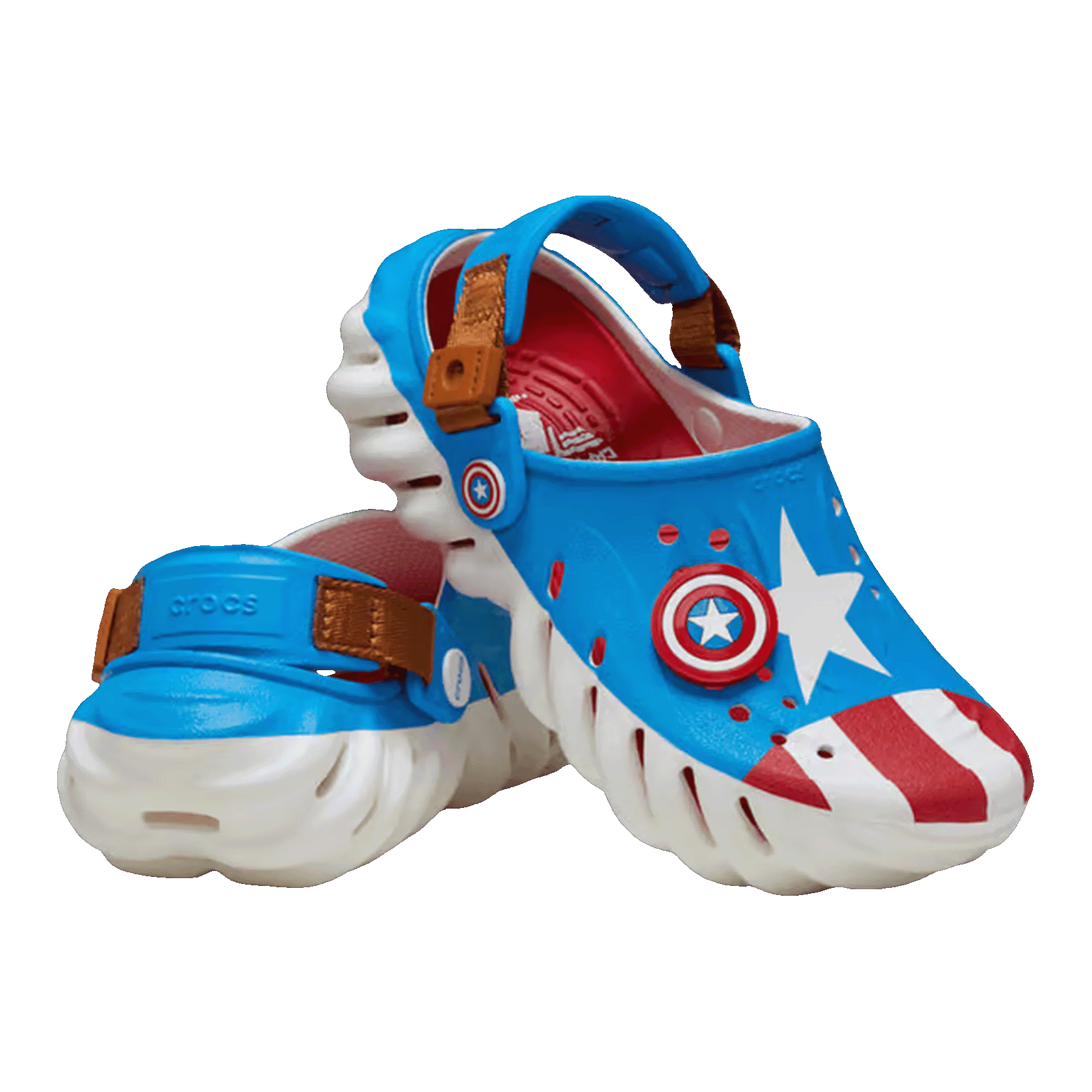 Crocs Echo Clog Marvel Captain America Steve Rogers (Kids) Side