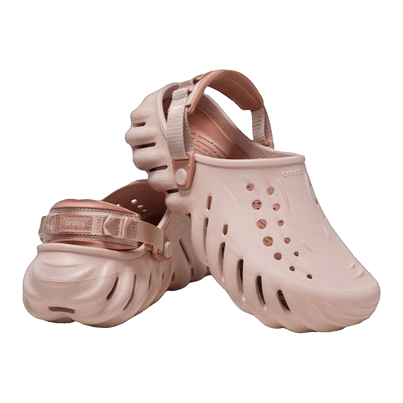Crocs Echo Clog Pink Clay Side
