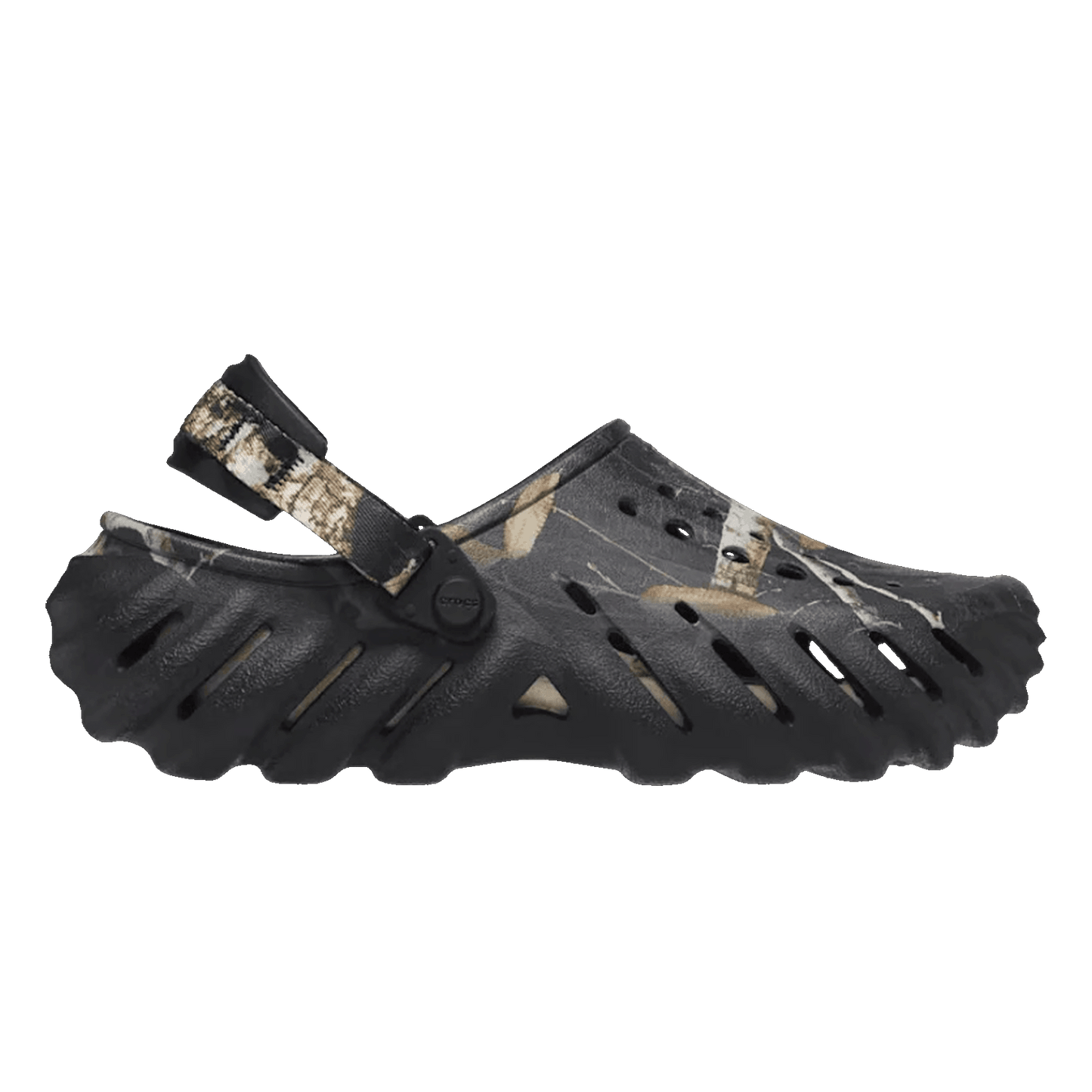 Crocs Echo Clog Realtree Edge Camo Black