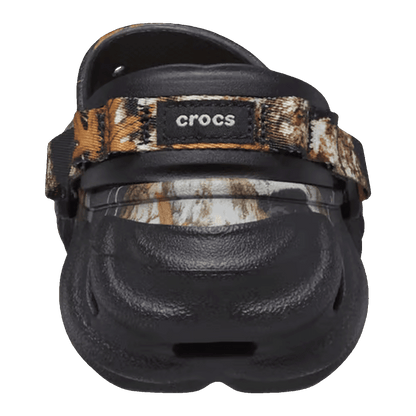 Crocs Echo Clog Realtree Edge Camo Black Back