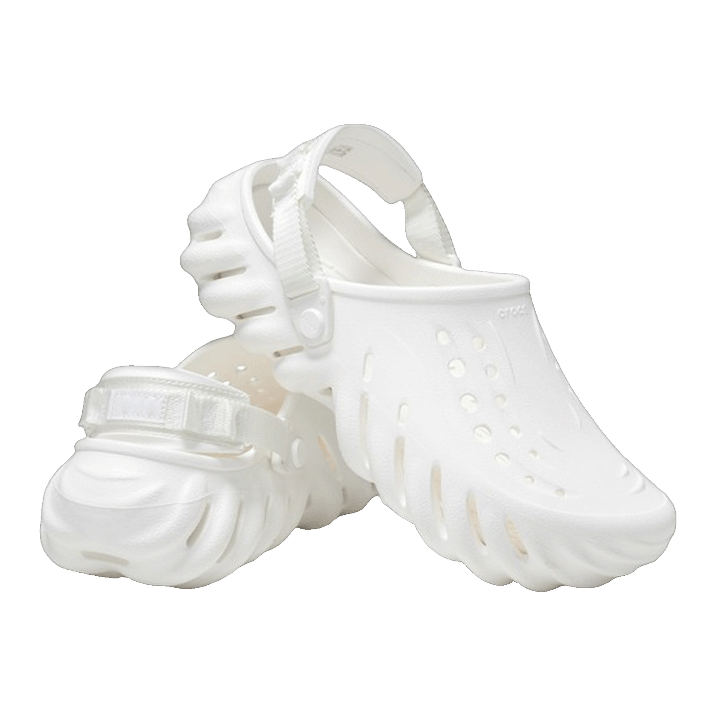 Crocs Echo Clog White Side