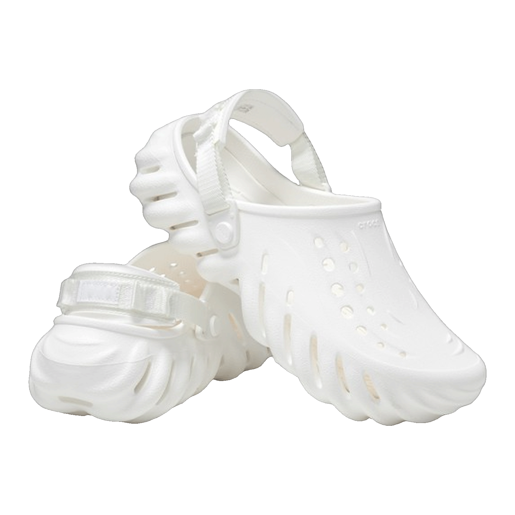 Crocs Echo Clog White Side