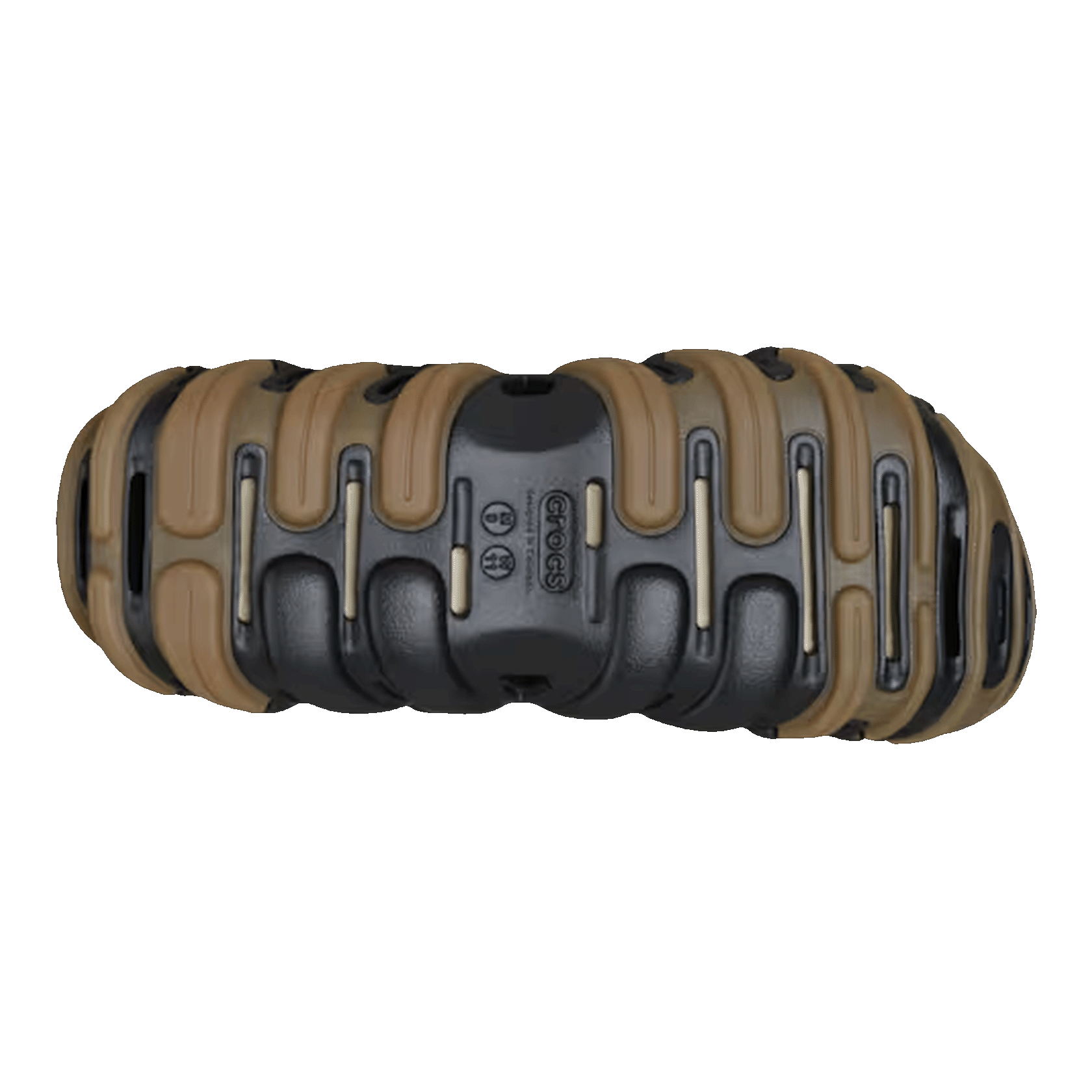 Crocs Echo Gum RO Clog Black Sohle