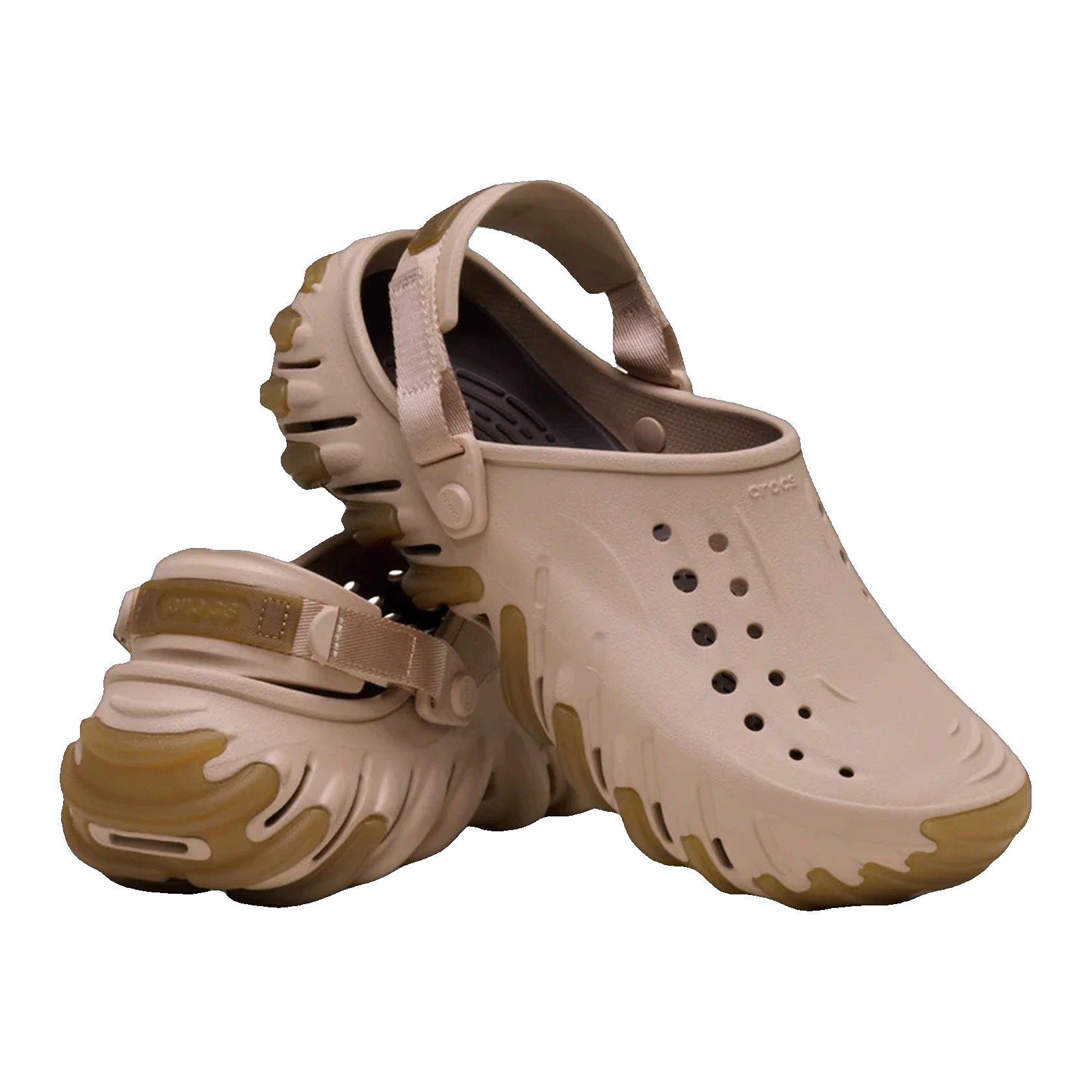 Crocs Echo Gum RO Clog Pink Caramel Side