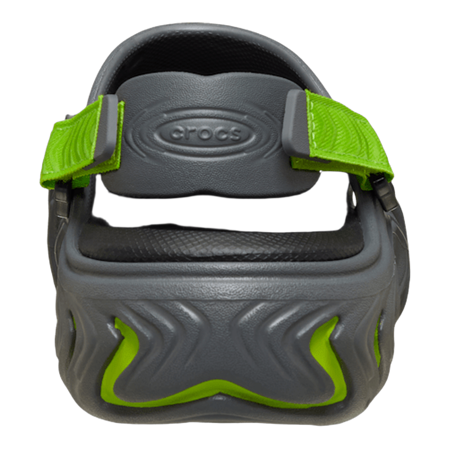 Crocs Echo II Clog Green Burst Back 212810-1ZZ