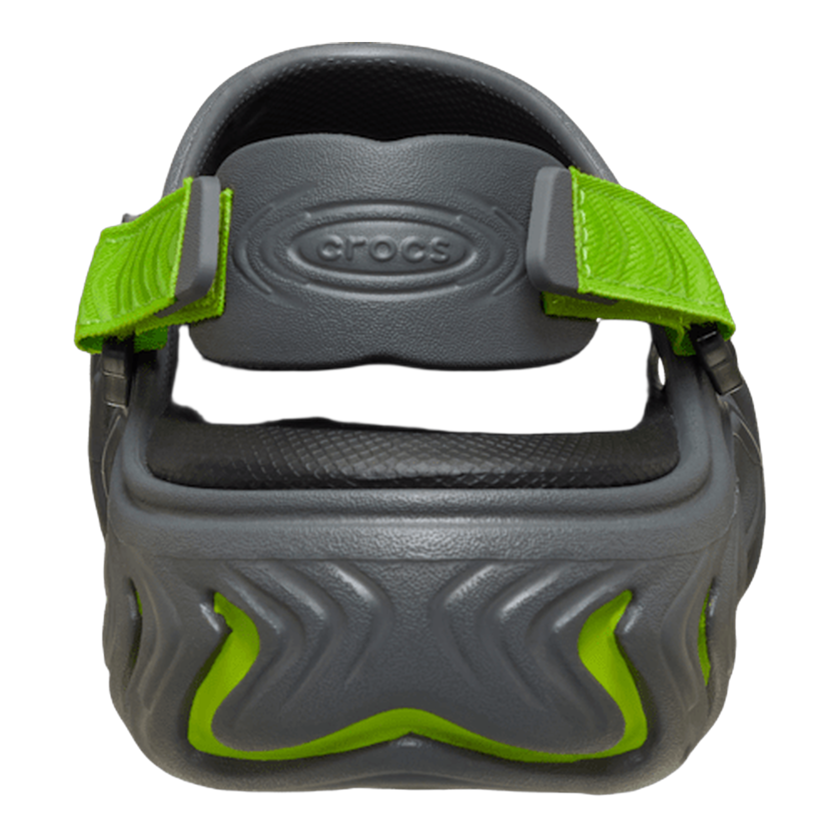 Crocs Echo II Clog Green Burst Back 212810-1ZZ