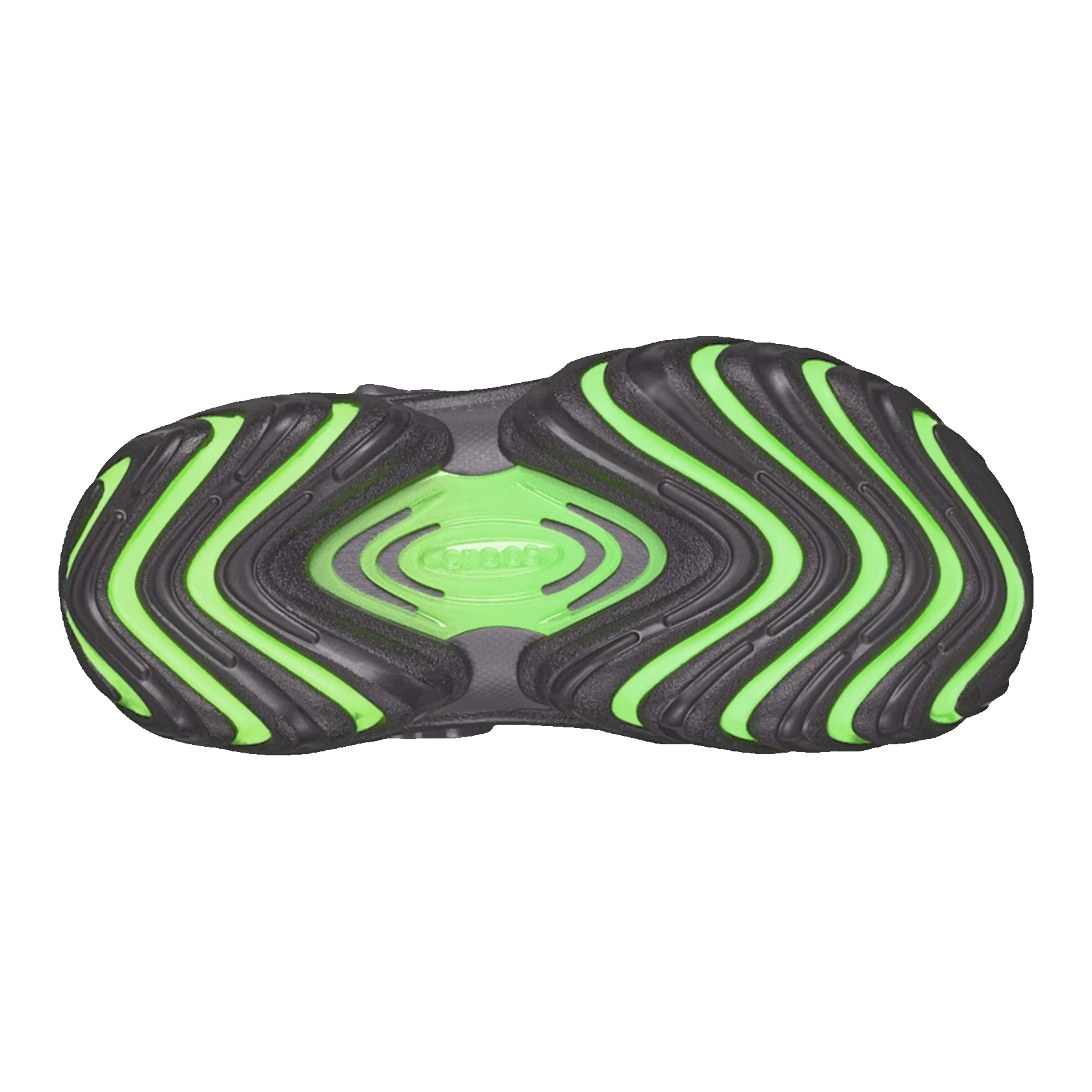 Crocs Echo II Clog Green Burst Sohle 212810-1ZZ