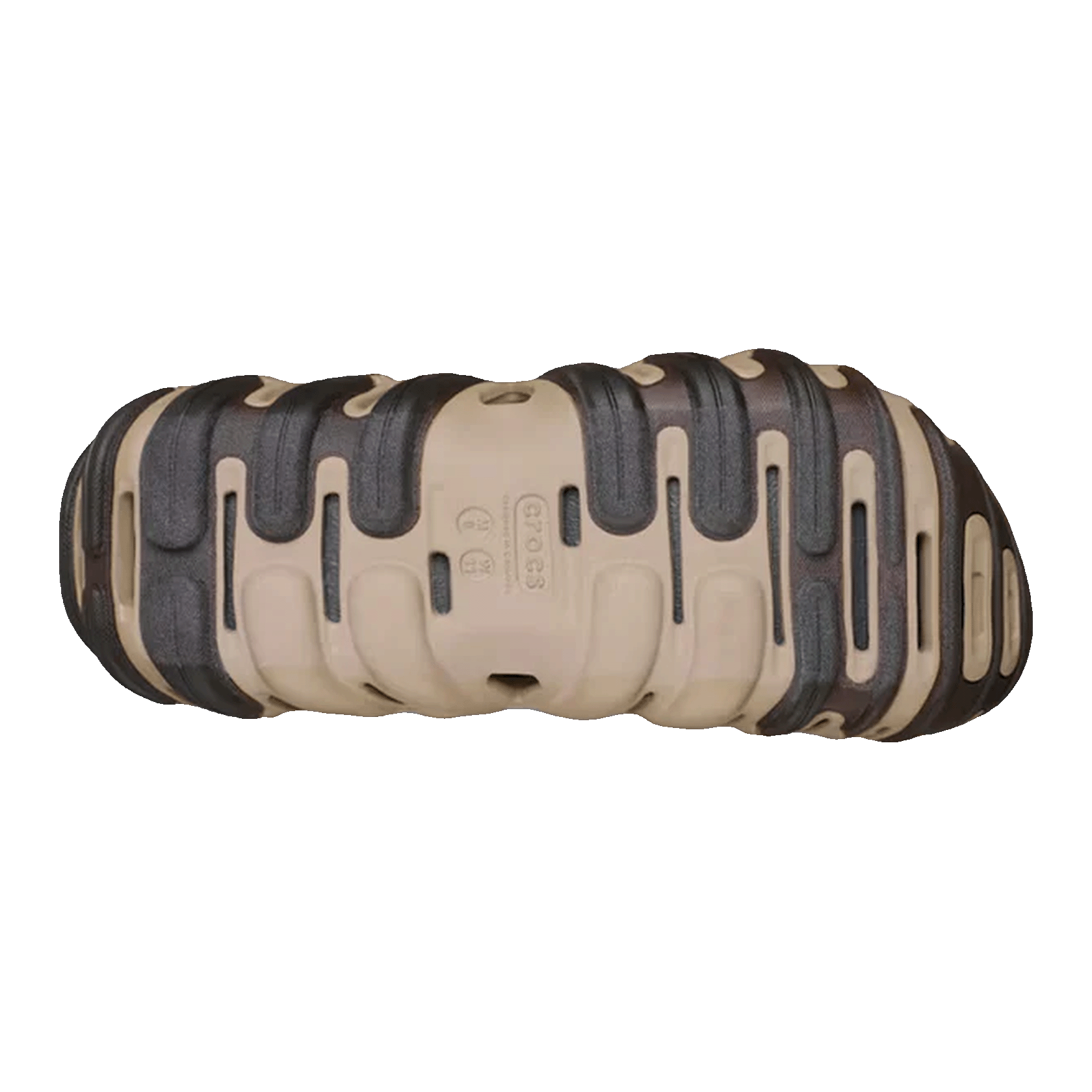 Crocs Echo RO Ripstop Clog Bark Sohle