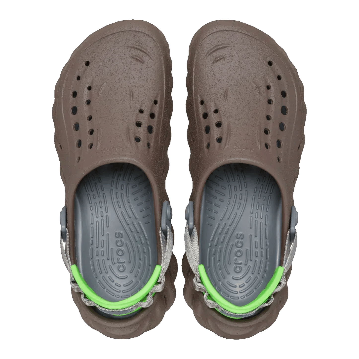 Crocs Echo Sandstorm Clog Coffee Oben