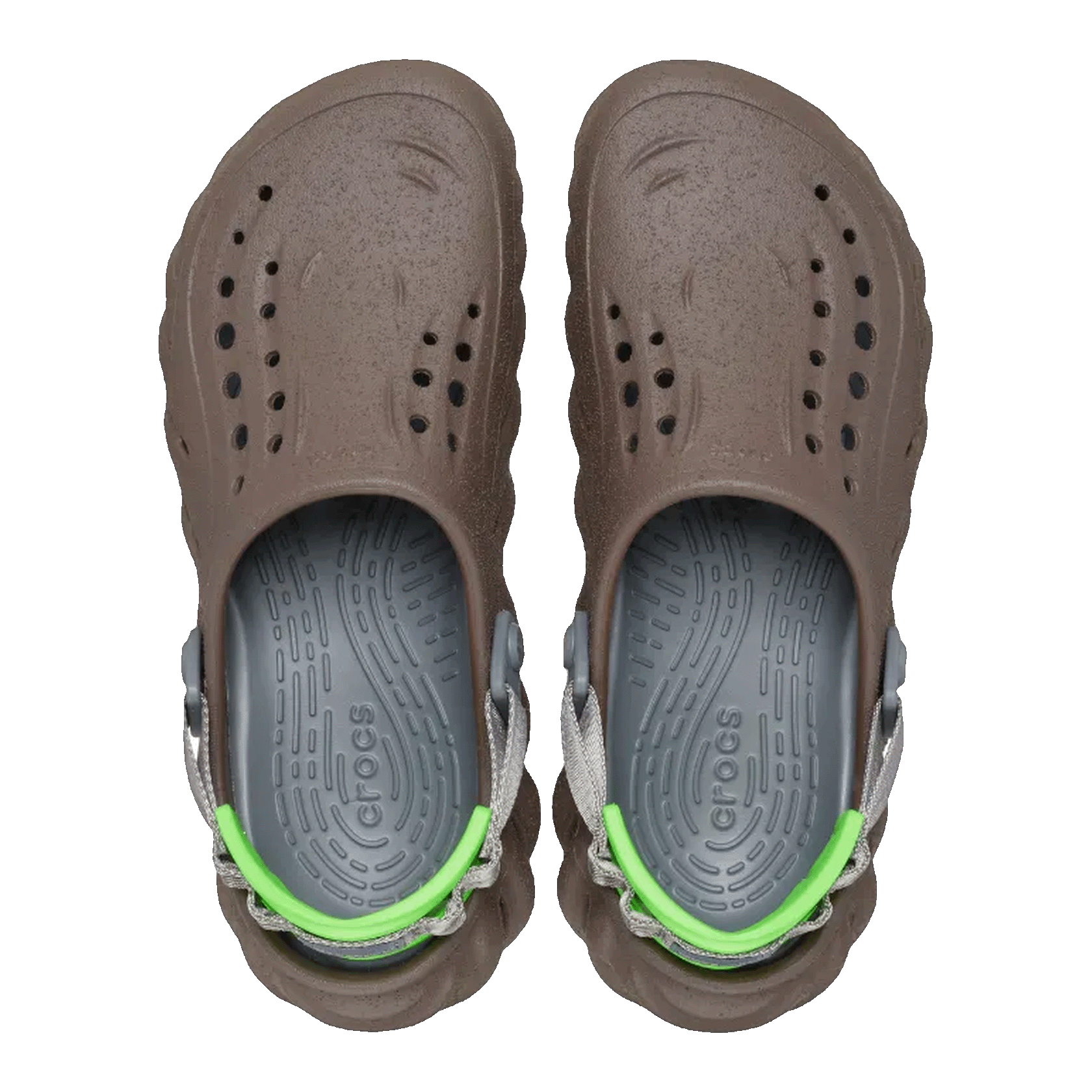Crocs Echo Sandstorm Clog Coffee Oben