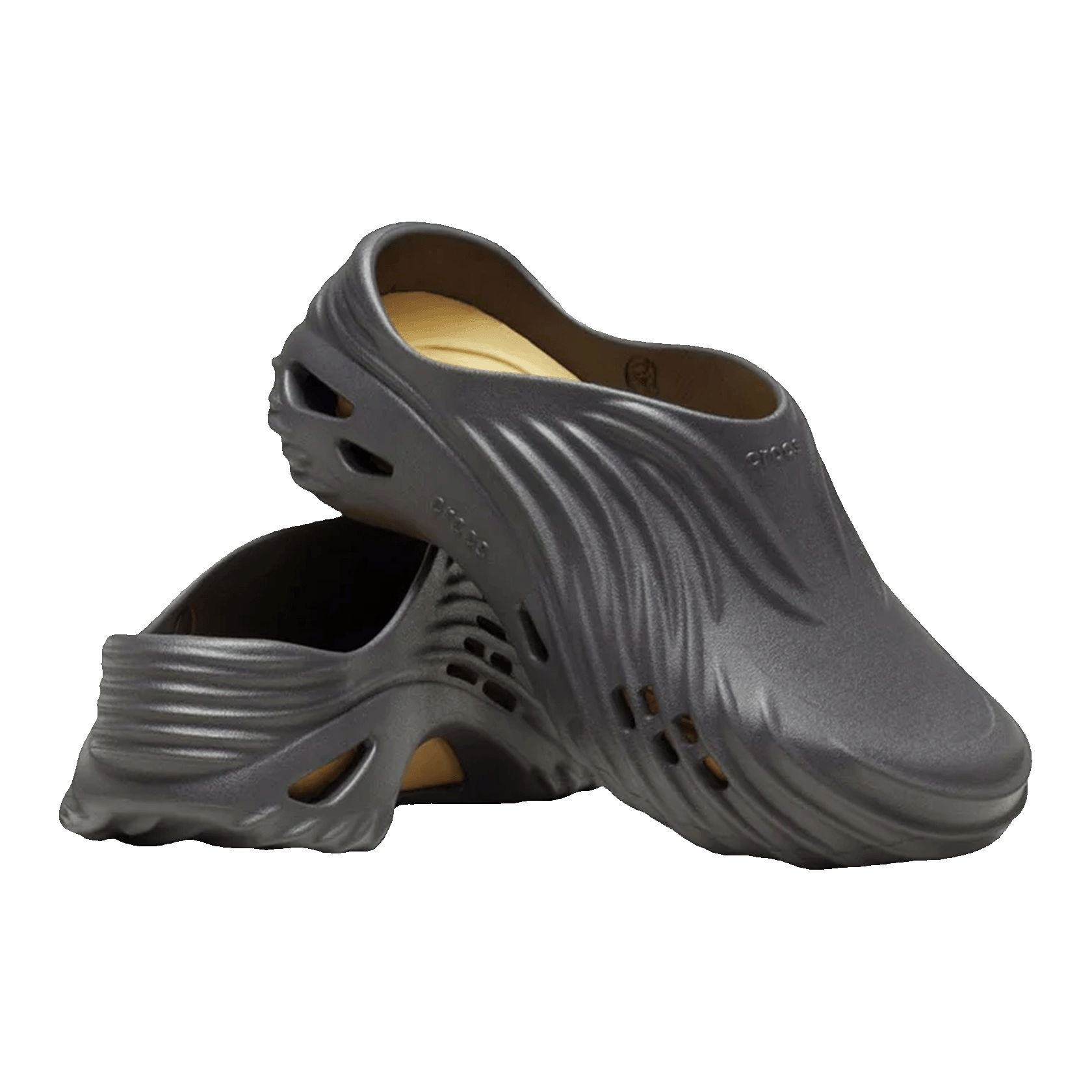 Crocs Echo Wave Clog Black Sand Side