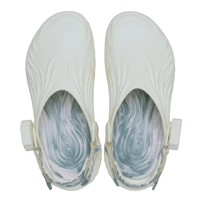 Crocs Echo Wave Clog G-Shock White Oben