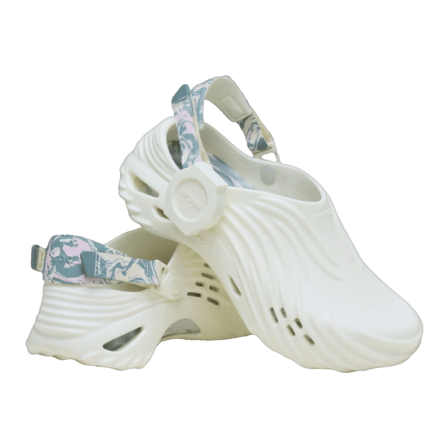 Crocs Echo Wave Clog G-Shock White Side