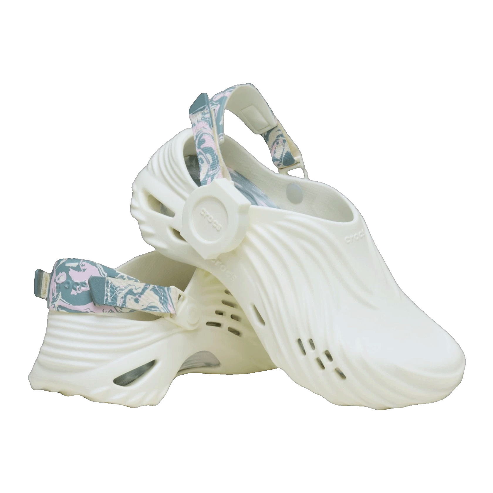 Crocs Echo Wave Clog G-Shock White Side