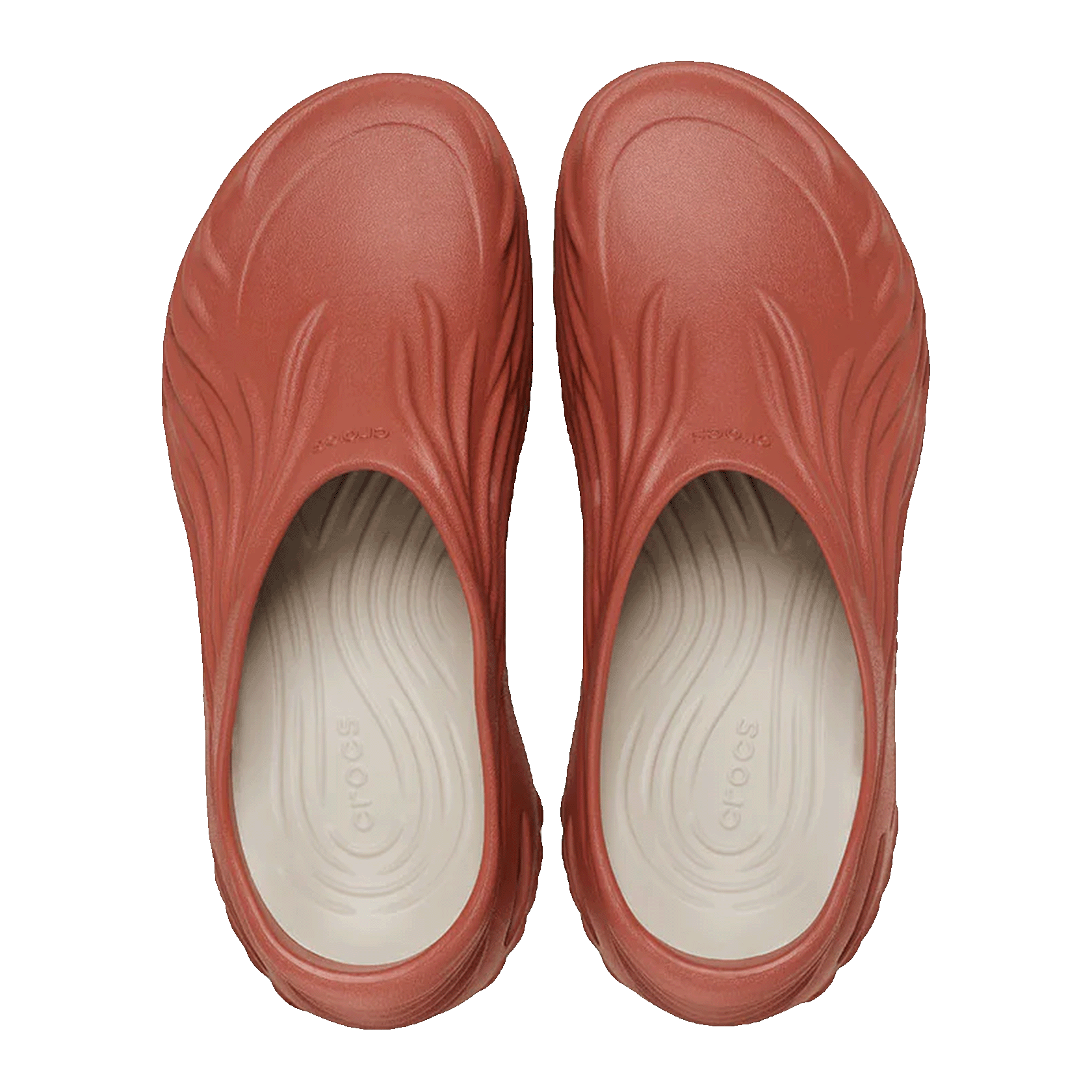 Crocs Echo Wave Clog Rust Oben