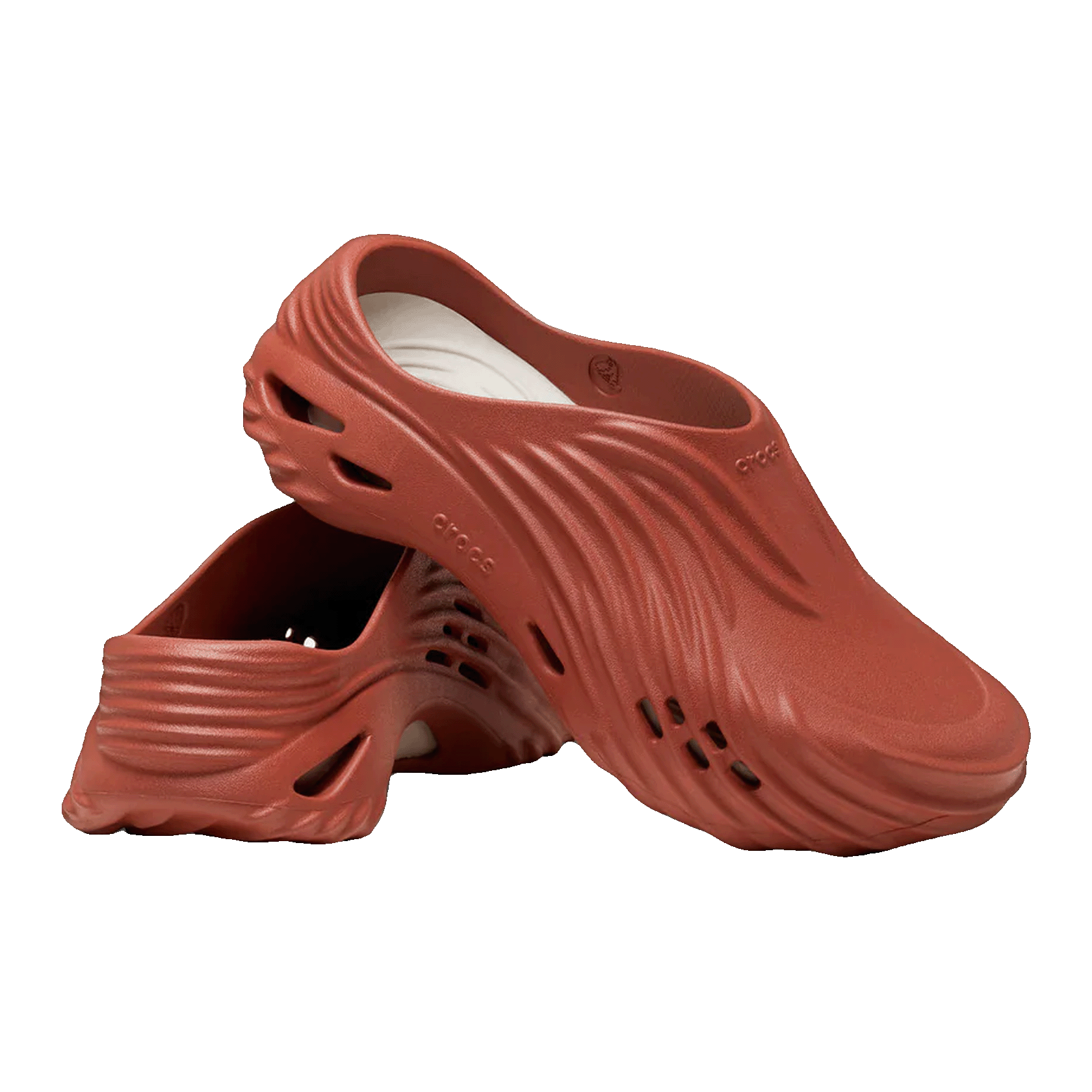 Crocs Echo Wave Clog Rust Side