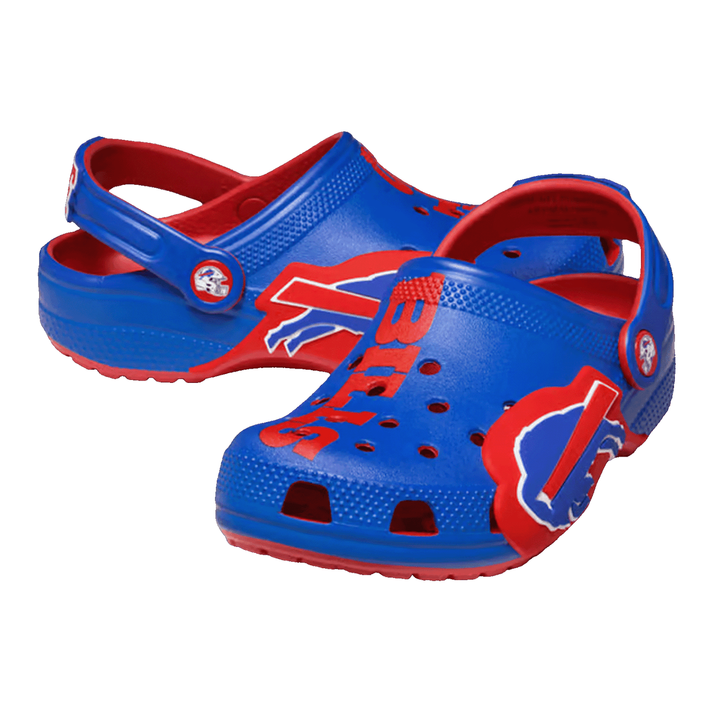 Crocs Graphic Classic Clog NFL Buffalo Bills (Kids) Side 213538-90H