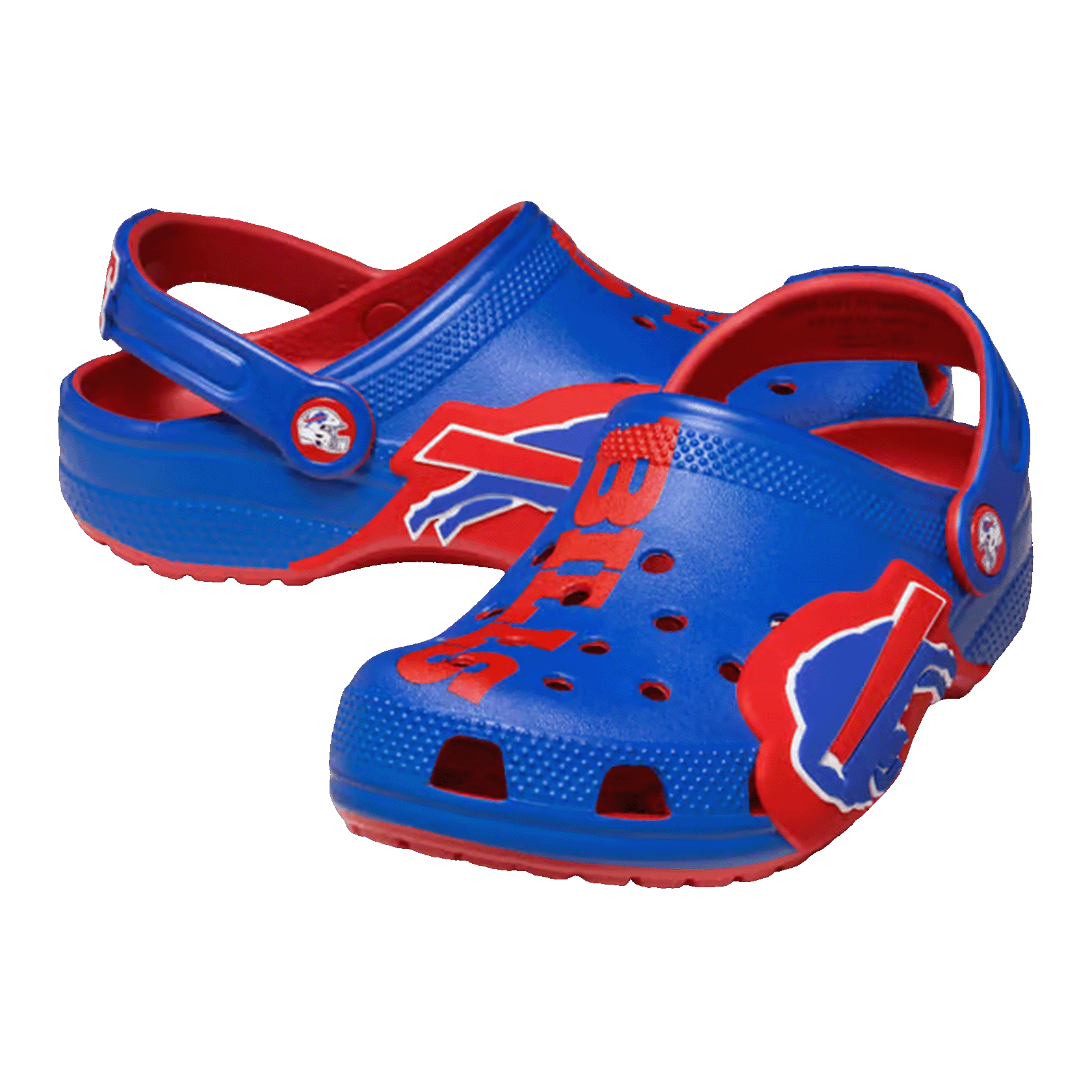 Crocs Graphic Classic Clog NFL Buffalo Bills (Kids) Side 213538-90H