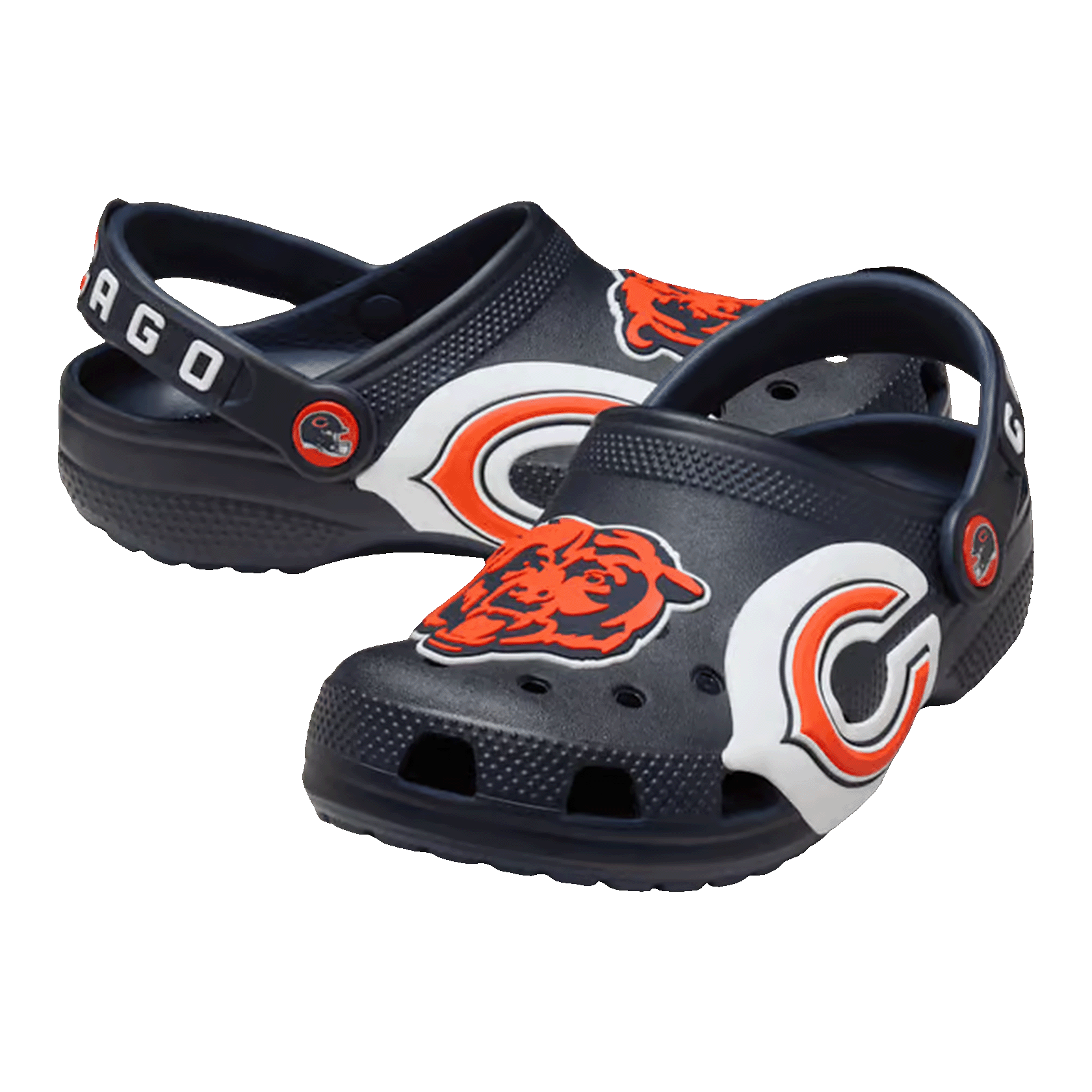 Crocs Graphic Classic Clog NFL Chicago Bears (Kids) Side 213537-90H